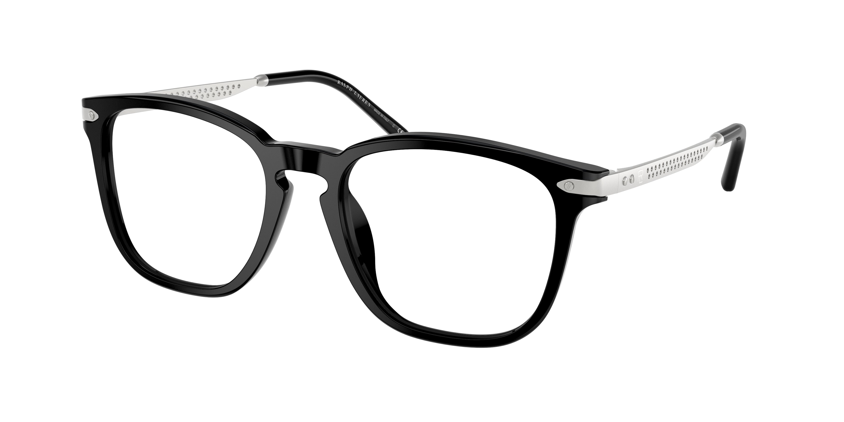 Ralph Lauren RL6248U Square Eyeglasses  5001-Black 54-145-19 - Color Map Black