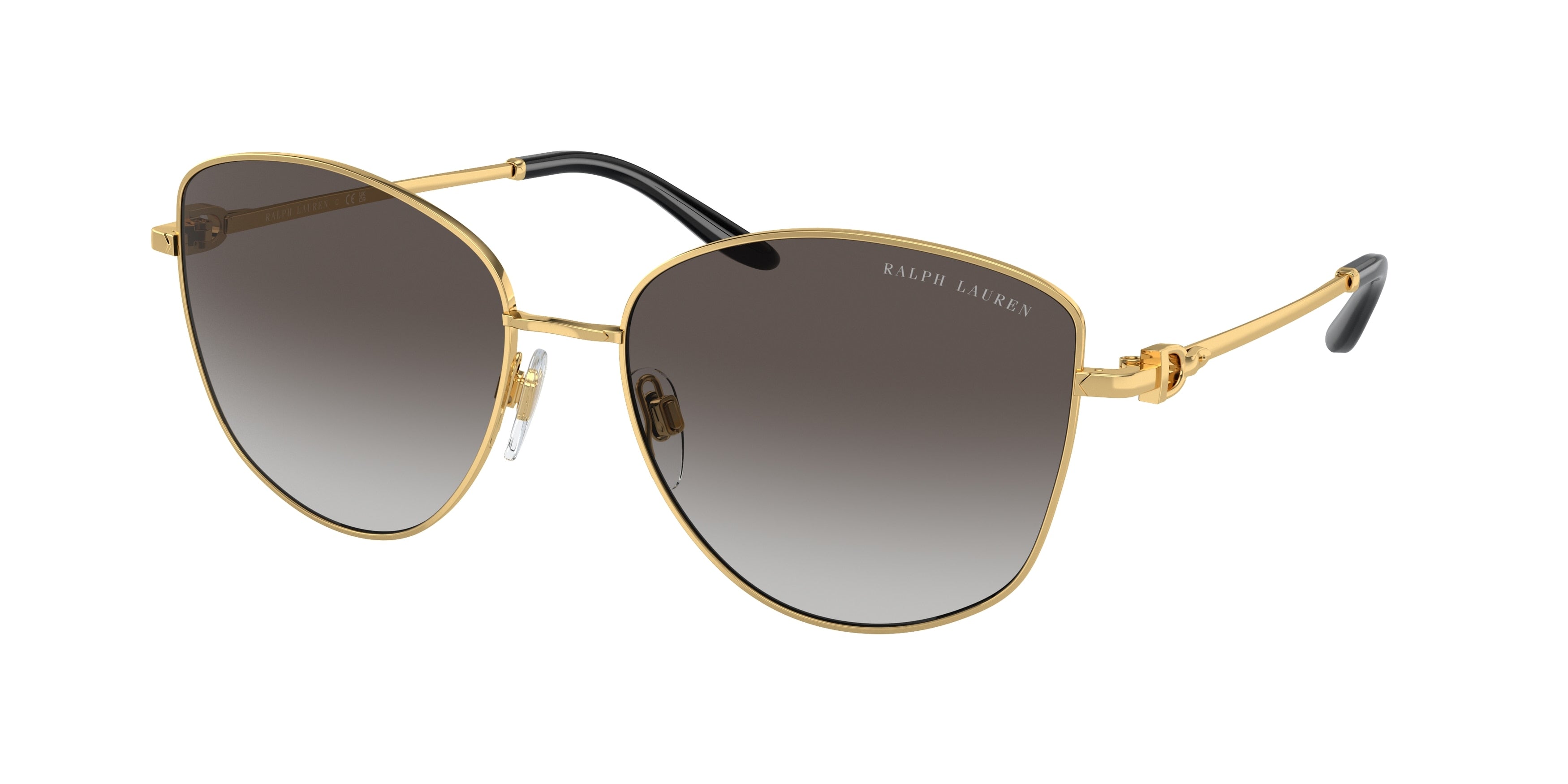 Ralph Lauren THE VIVIENNE RL7079 Round Sunglasses 90048G-Gold 59-145-17 - Color Map Gold