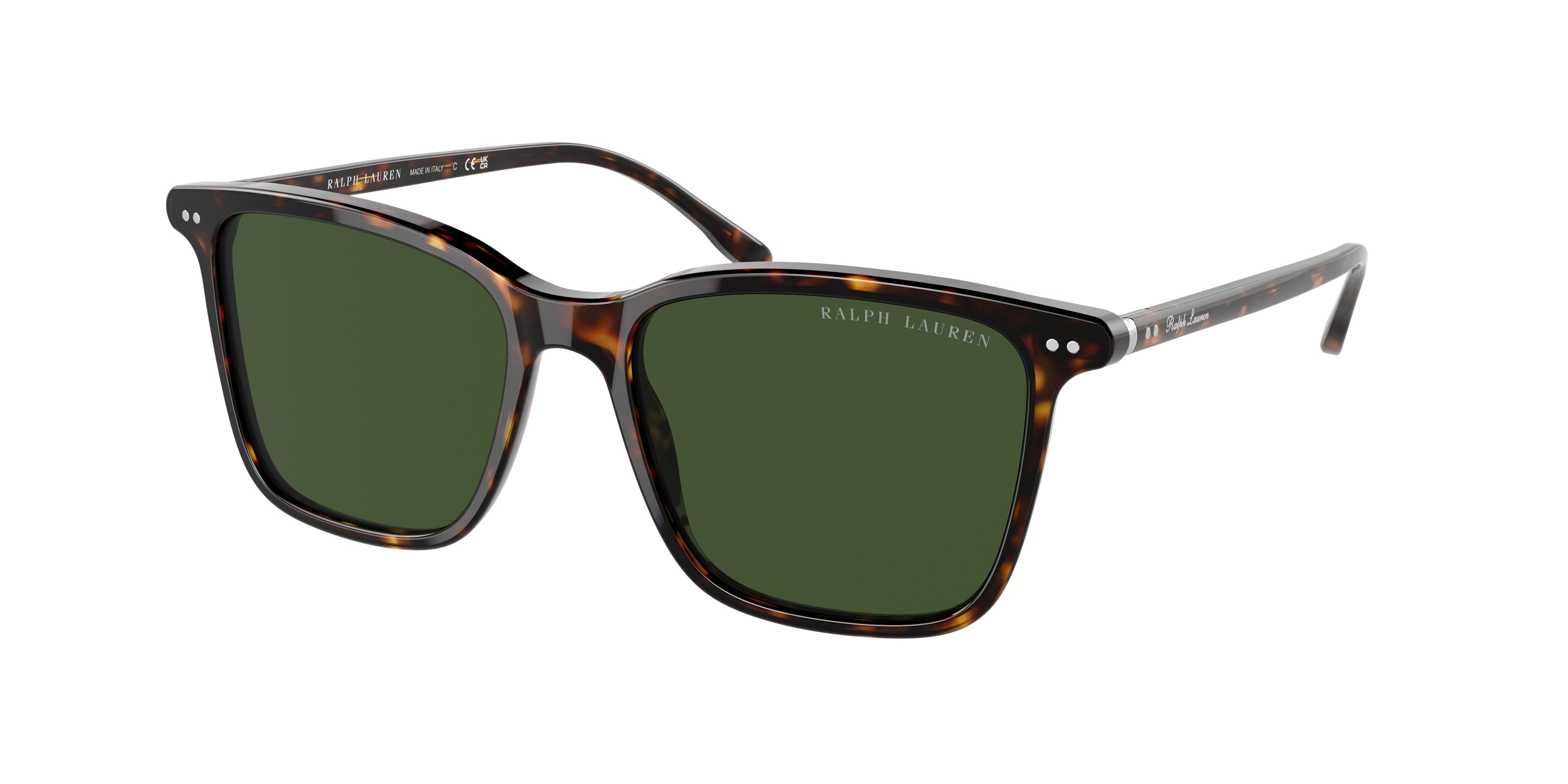 Ralph Lauren RL8199 Pillow Sunglasses 500371-Shiny Dark Havana 53-145-17 - Color Map Tortoise