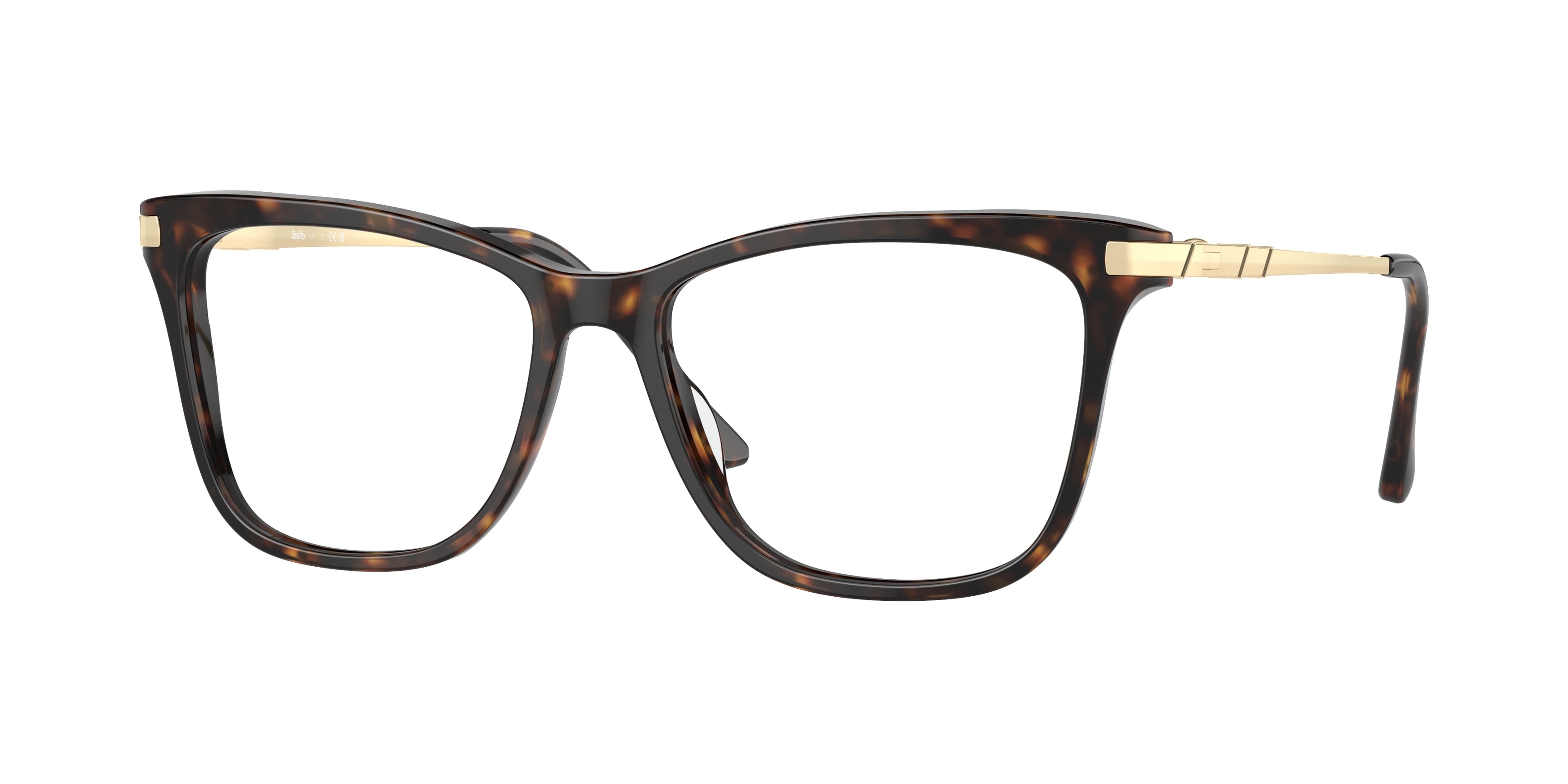 Sferoflex SF1578 Butterfly Eyeglasses  C543-Shiny Havana 55-140-16 - Color Map Tortoise