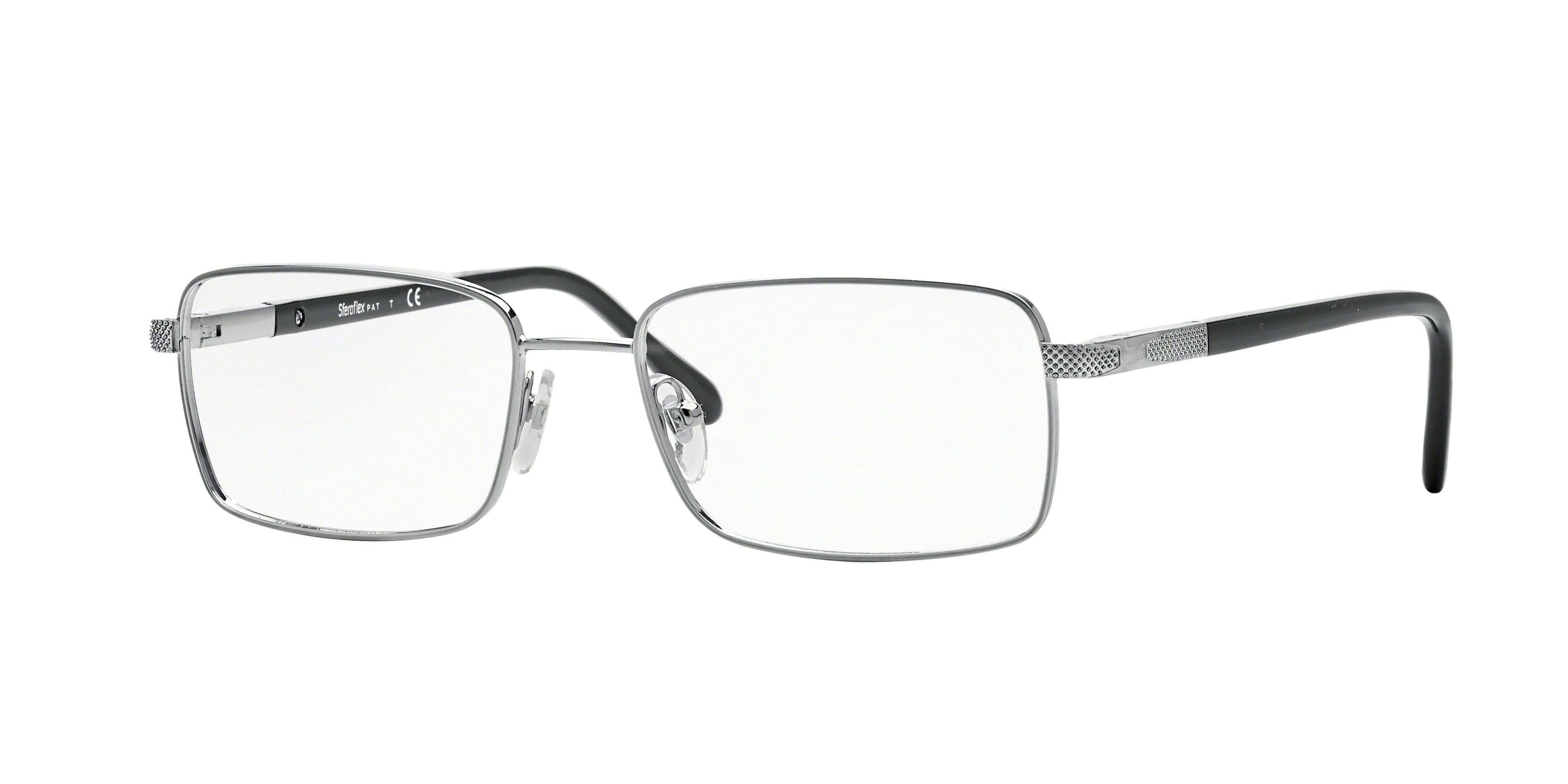 Sferoflex SF2265 Rectangle Eyeglasses 268-Gunmetal 55-140-17 - Color Map Grey