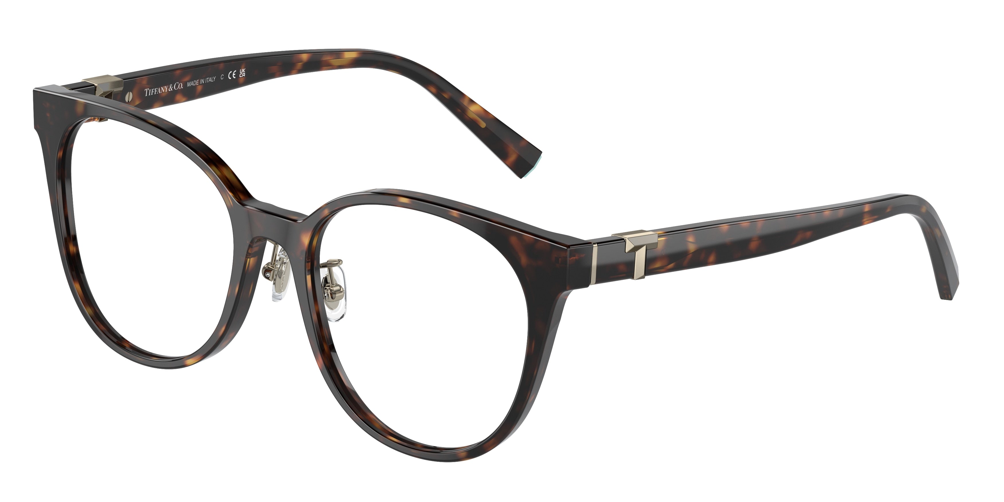 Tiffany TF2238D Phantos Eyeglasses  8015-Havana 53-145-18 - Color Map Tortoise
