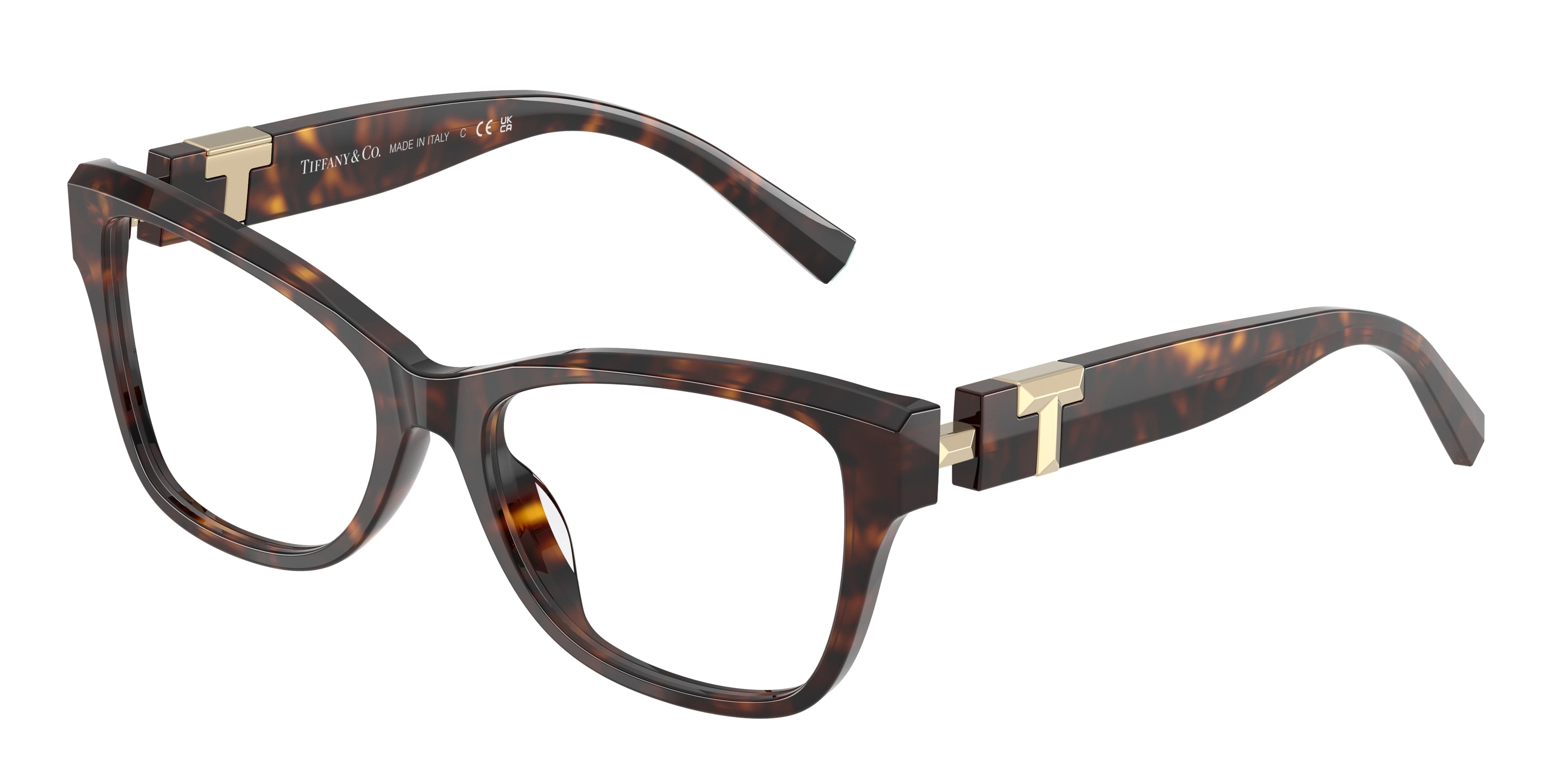 Tiffany TF2272U Butterfly Eyeglasses 8015-Havana 54-140-17 - Color Map Tortoise