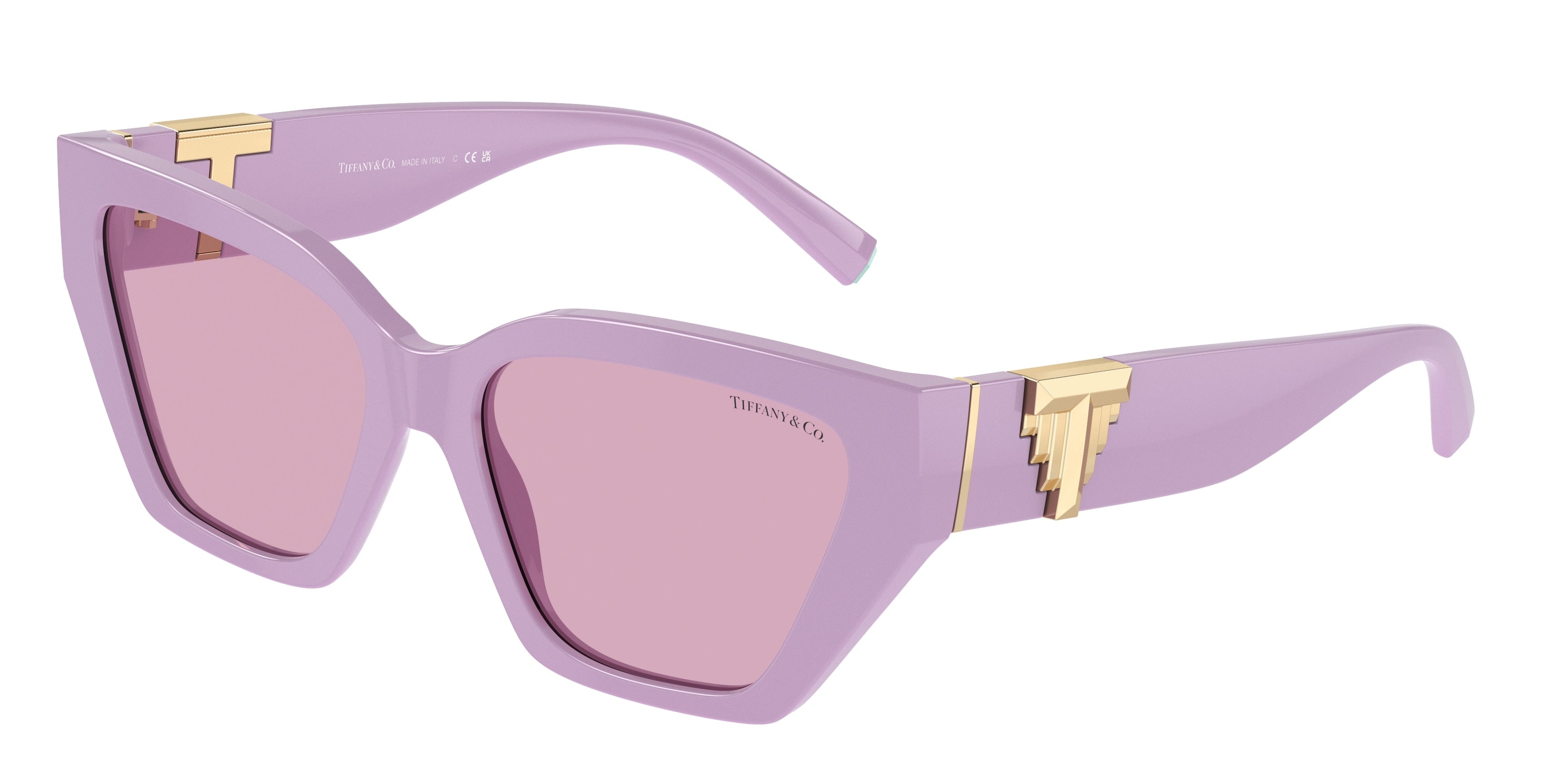 Tiffany TF4218 Cat Eye Sunglasses 840776-Light Violet 55-140-17 - Color Map Violet