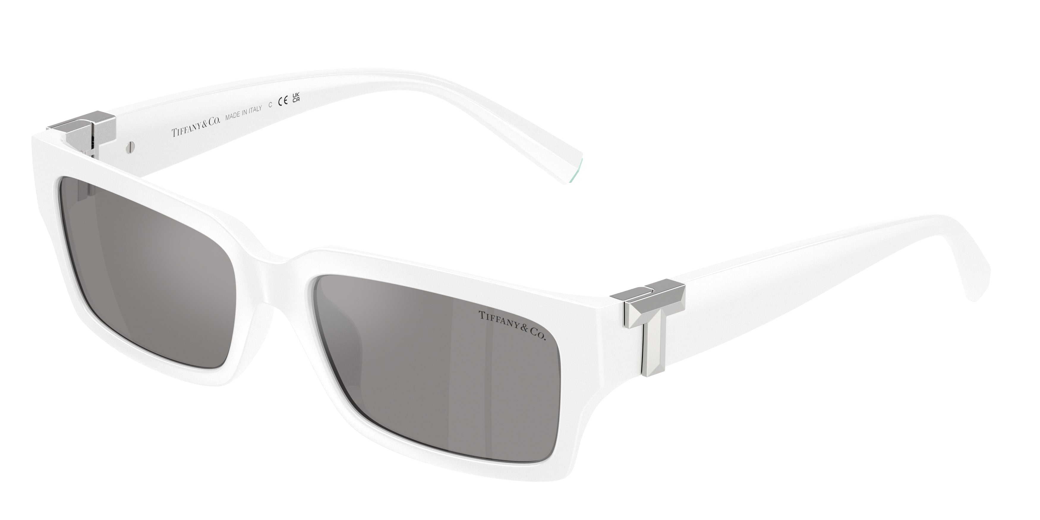 Tiffany TF4226U Rectangle Sunglasses 83926G-Bright White 56-140-17 - Color Map White