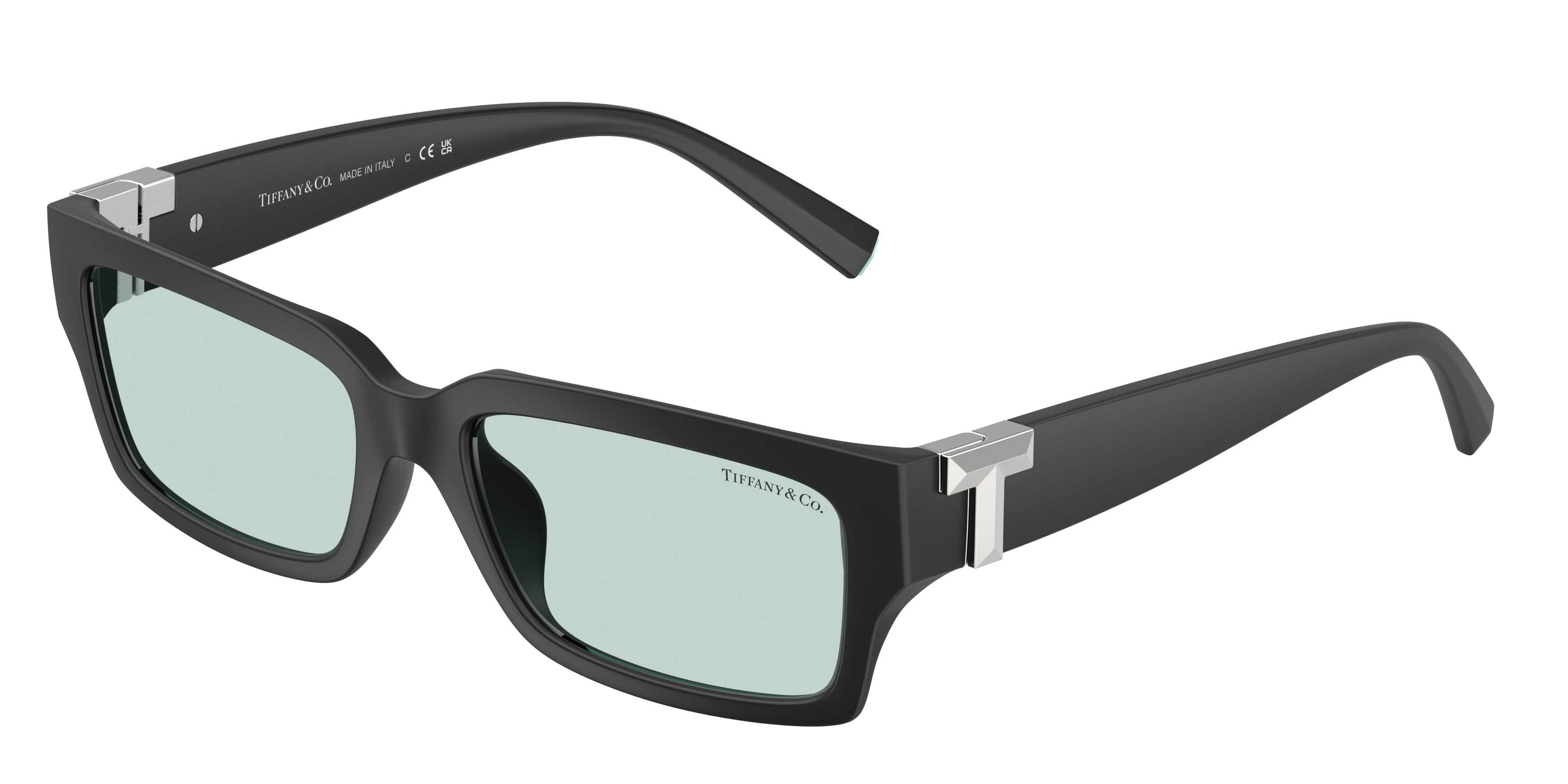 Tiffany TF4226U Rectangle Sunglasses 8425D9-Matte Black 56-140-17 - Color Map Black