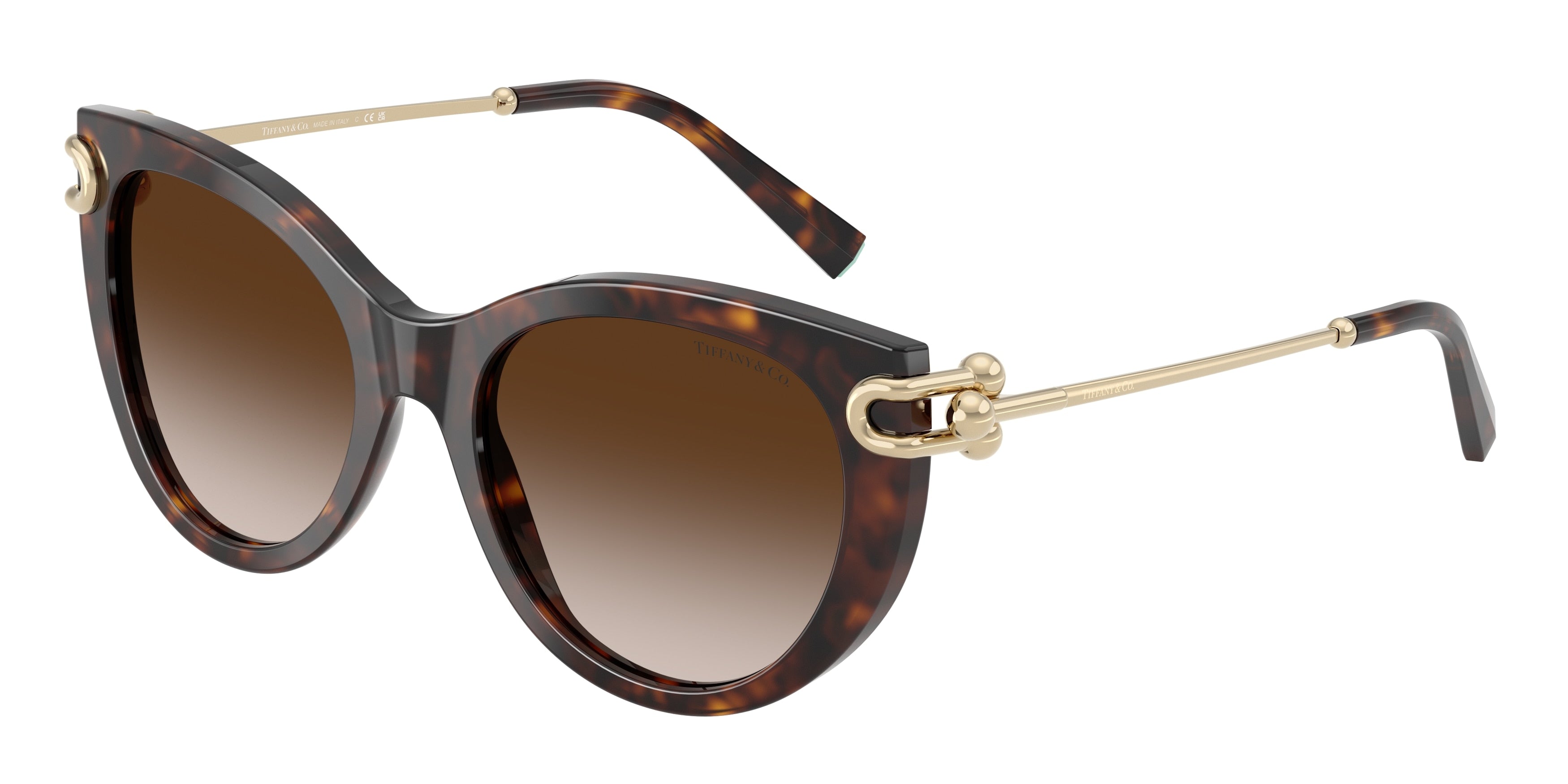 Tiffany TF4232F Butterfly Sunglasses 80153B-Havana 53-140-19 - Color Map Tortoise