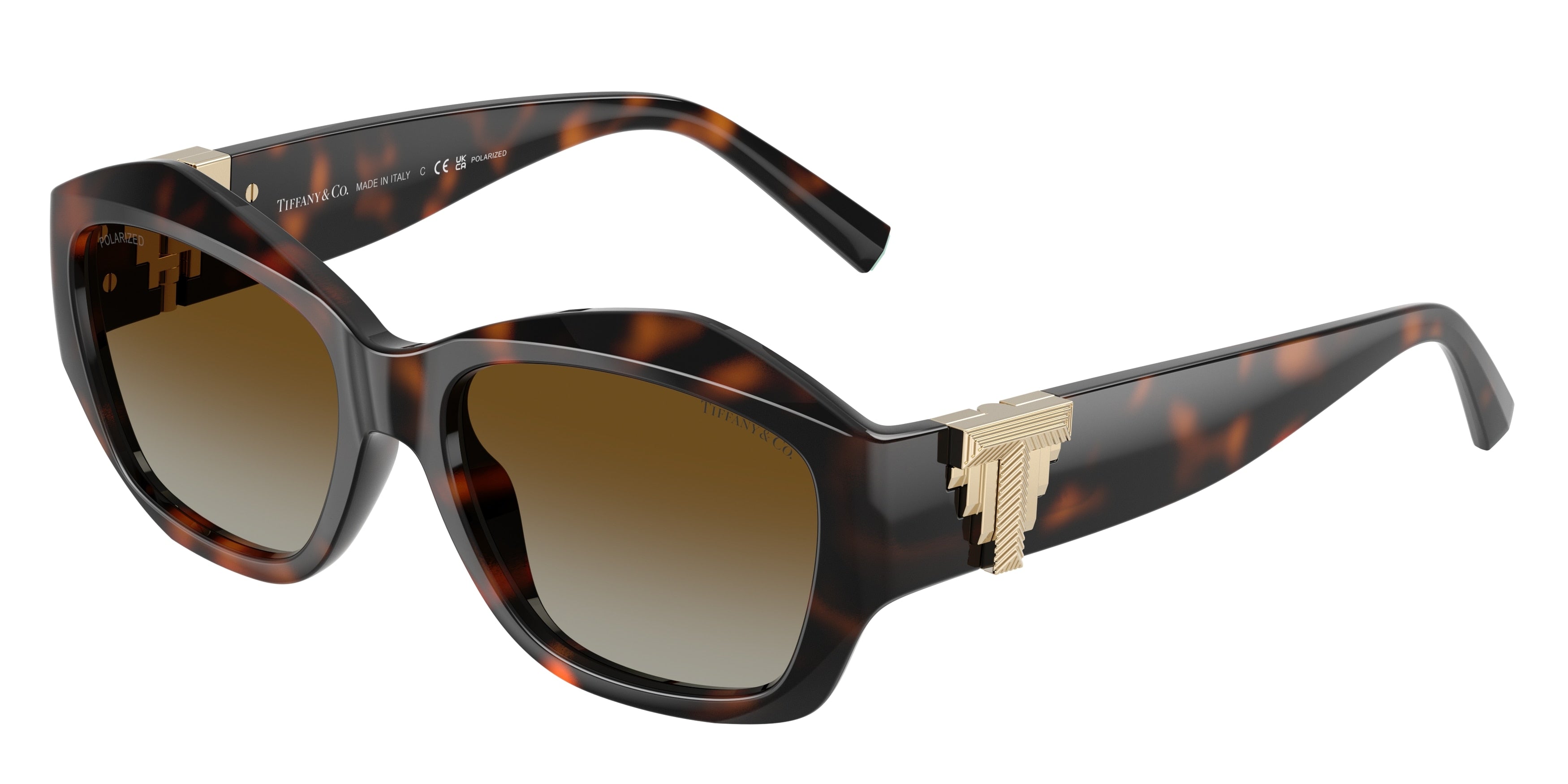 Tiffany TF4233U Pillow Sunglasses 8015T5-Havana 54-135-17 - Color Map Tortoise