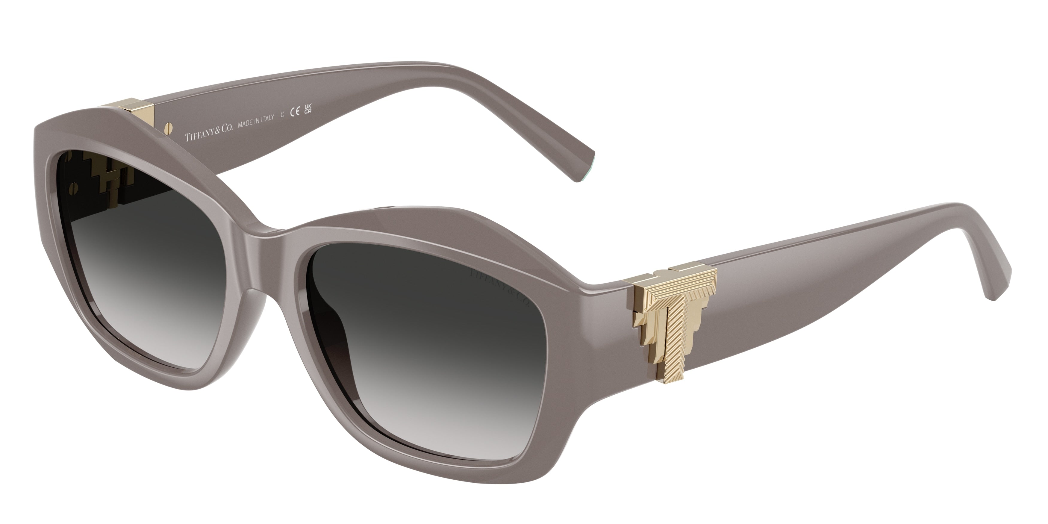 Tiffany TF4233U Pillow Sunglasses 84013C-Chocolate Truffle 54-135-17 - Color Map Brown