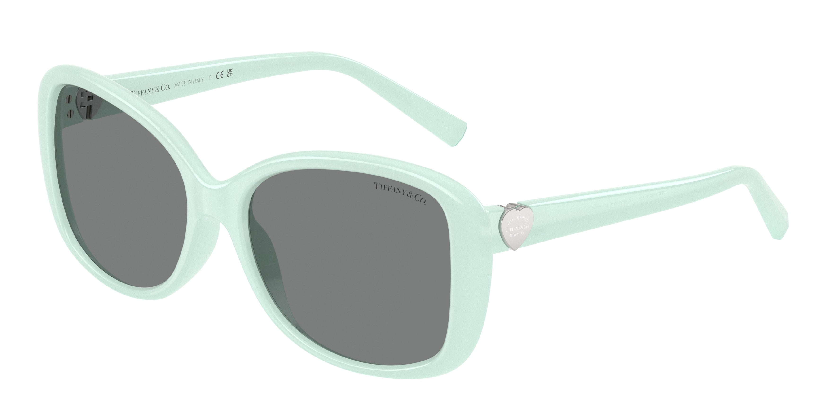 Tiffany TF4257U Pillow Sunglasses 845087-Tiffany Blue 56-140-16 - Color Map Blue