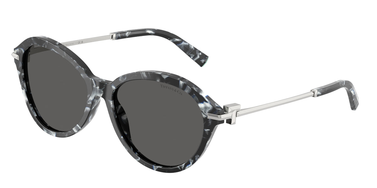 Tiffany TF4259 Round Sunglasses 8428S4-Havana Madreperla 56-140-16 - Color Map Tortoise