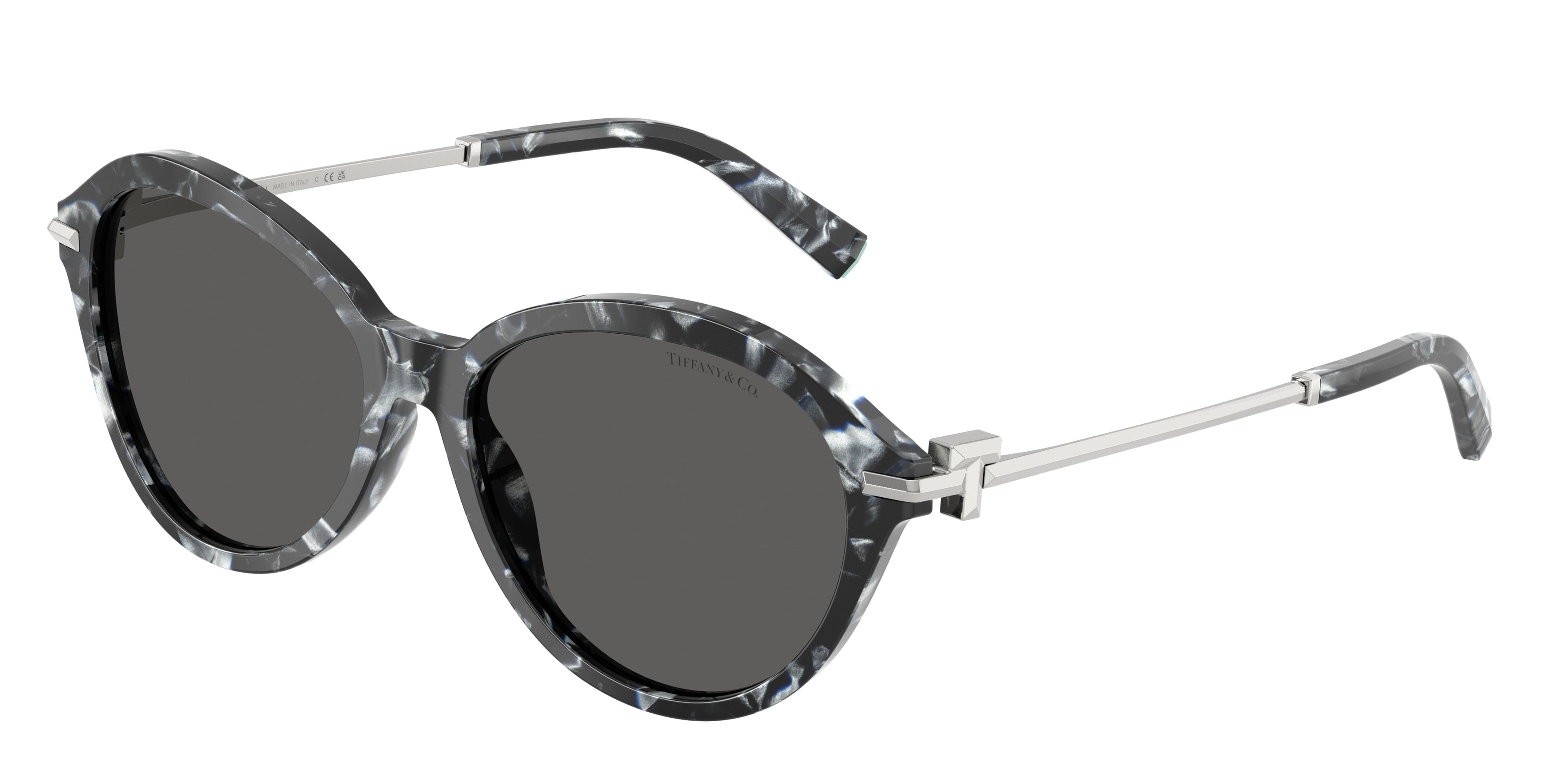 Tiffany TF4259 Round Sunglasses 8428S4-Havana Madreperla 56-140-16 - Color Map Tortoise