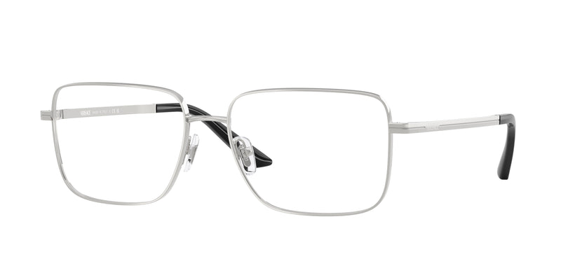 Versace VE1311 Pillow Eyeglasses 1001-Silver 57-150-16 - Color Map Silver