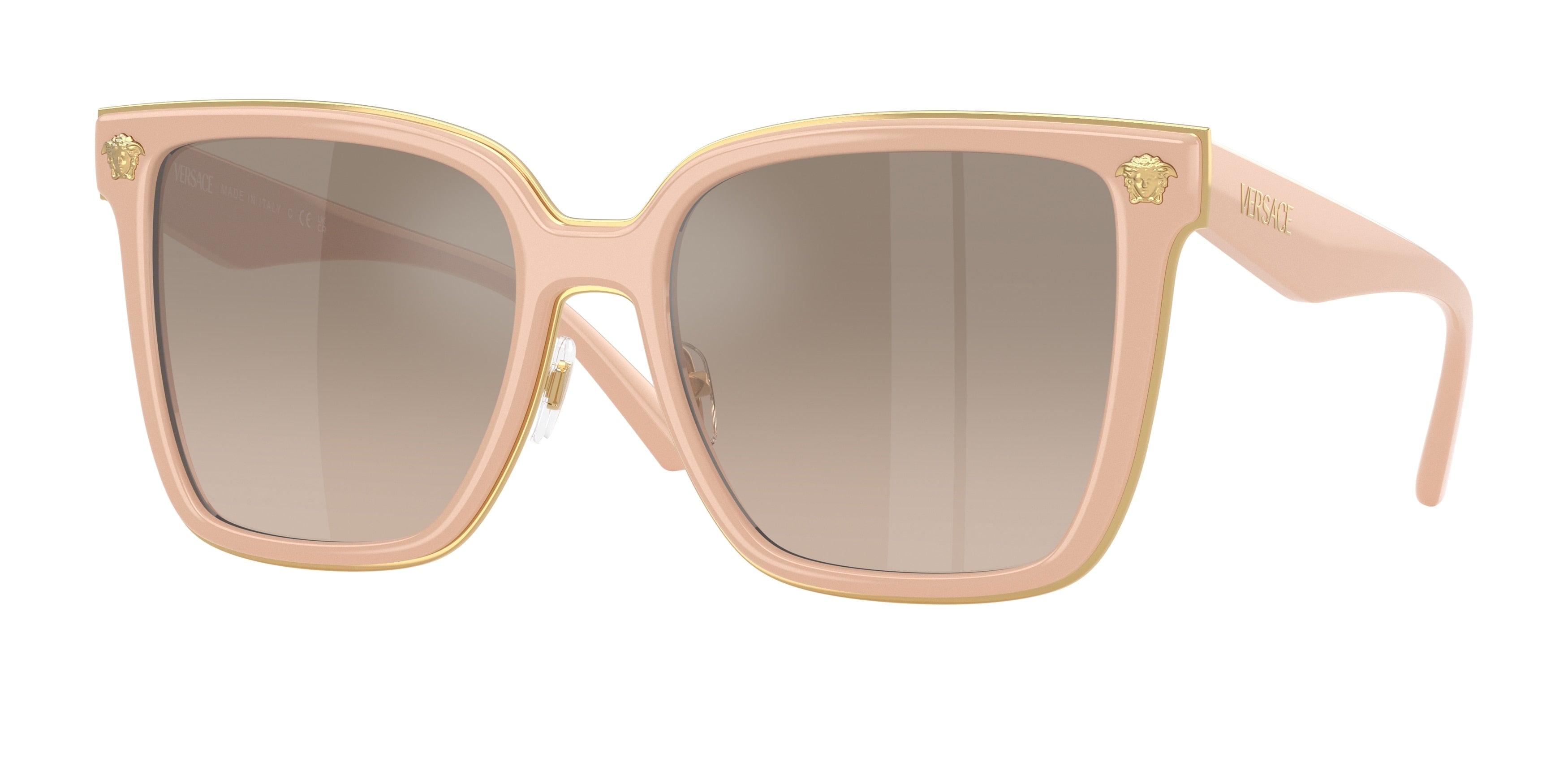 Versace VE2278D Butterfly Sunglasses 54946I-Nude 58-150-19 - Color Map Pink