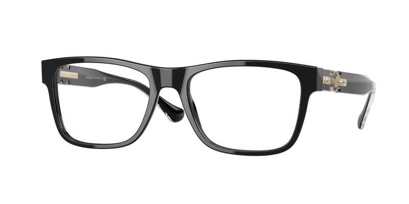 Versace VE3303 Rectangle Eyeglasses GB1-Black 57-140-18 - Color Map Black