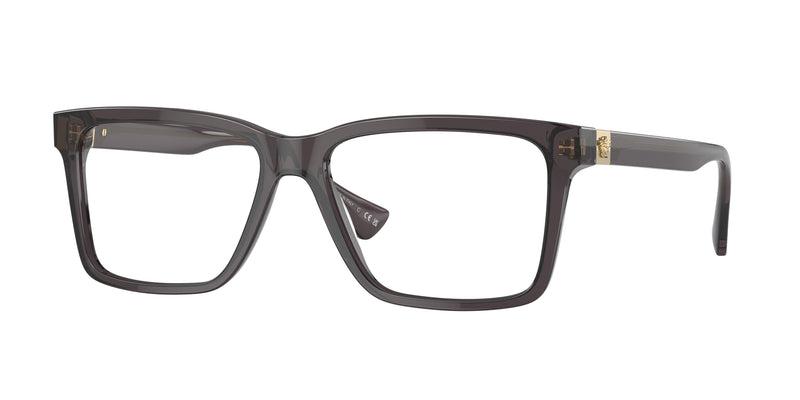 Versace VE3328 Rectangle Eyeglasses 5389-Transparent Grey 58-150-16 - Color Map Grey