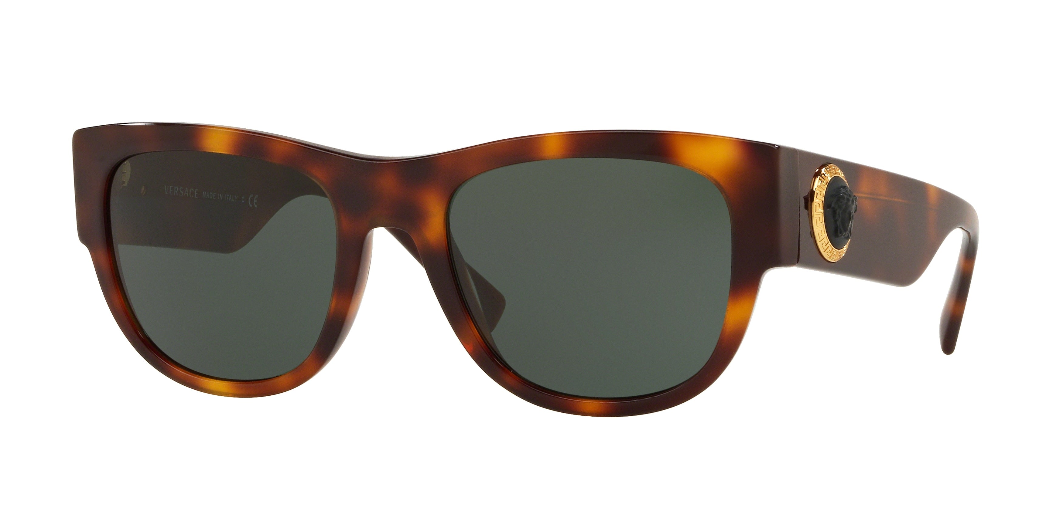 Versace VE4359 Pillow Sunglasses  521771-Havana 55-145-21 - Color Map Tortoise