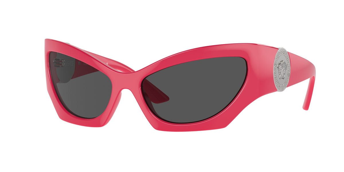 Versace VE4450 Cat Eye Sunglasses 541787-Pink 60-125-16 - Color Map Pink