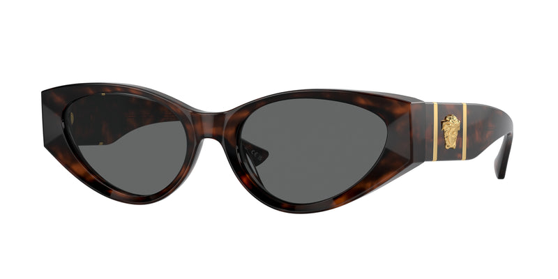Versace VE4454 Cat Eye Sunglasses 542987-Havana 55-140-18 - Color Map Tortoise