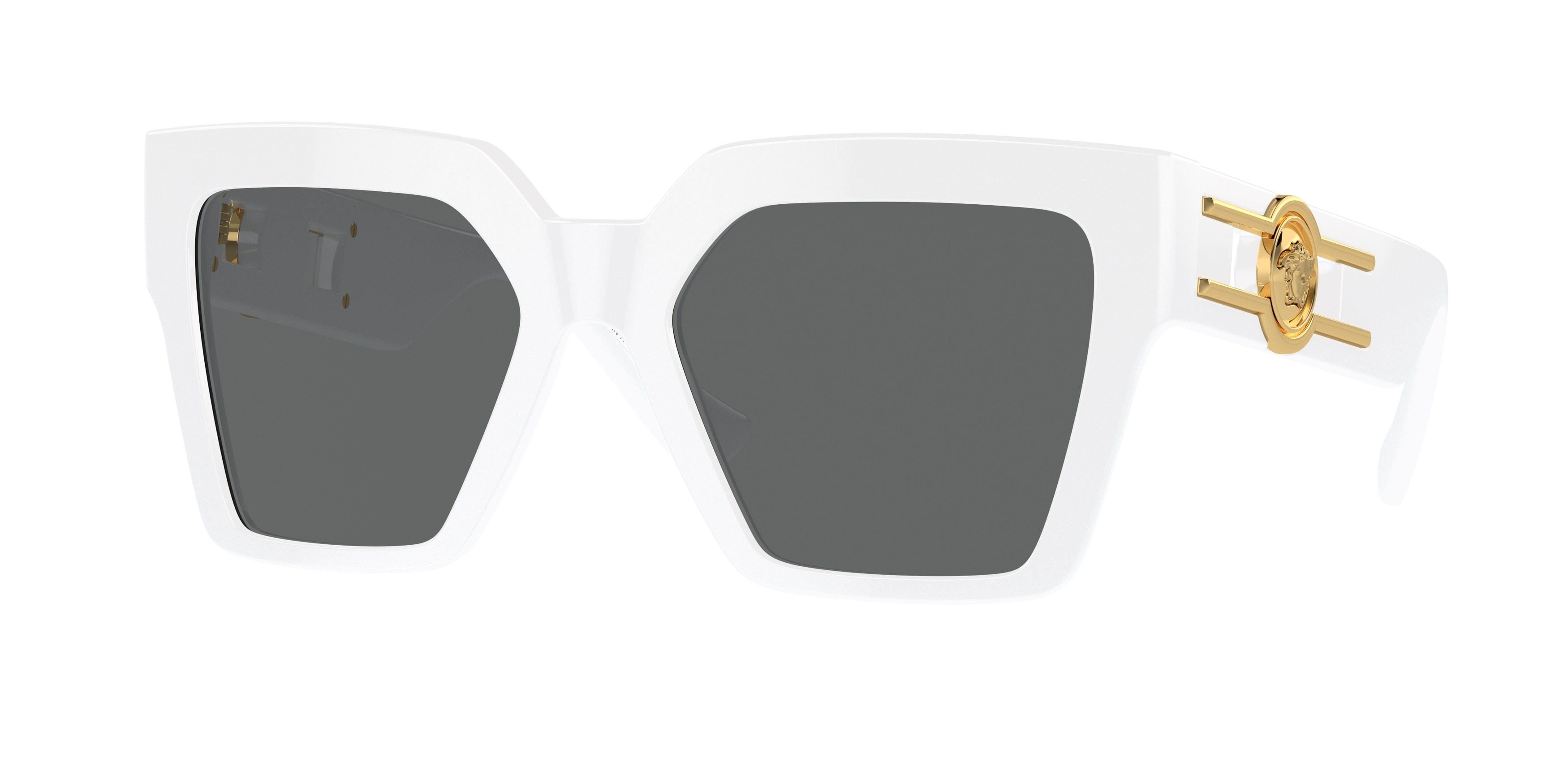 Versace VE4458F Butterfly Sunglasses 314/87-White 54-135-19 - Color Map White