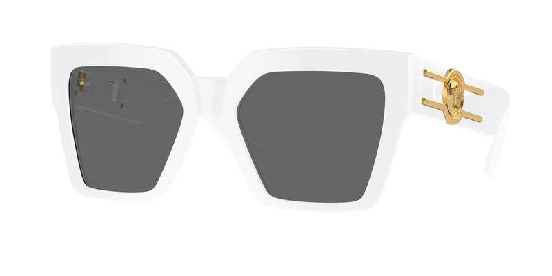 Versace VE4458 Butterfly Sunglasses 314/87-White 54-135-19 - Color Map White