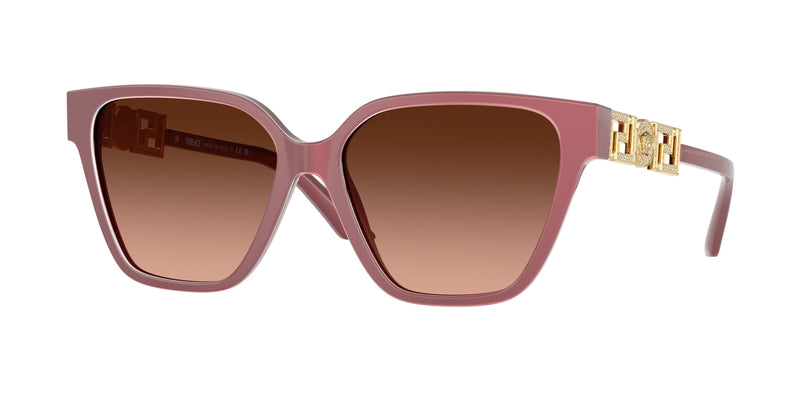 Versace VE4471BF Butterfly Sunglasses 54755M-Perla Dark Ruby 56-140-16 - Color Map Red
