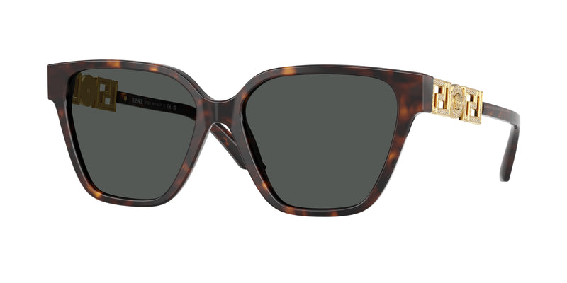 Versace VE4471B Butterfly Sunglasses 108/87-Havana 56-140-16 - Color Map Tortoise