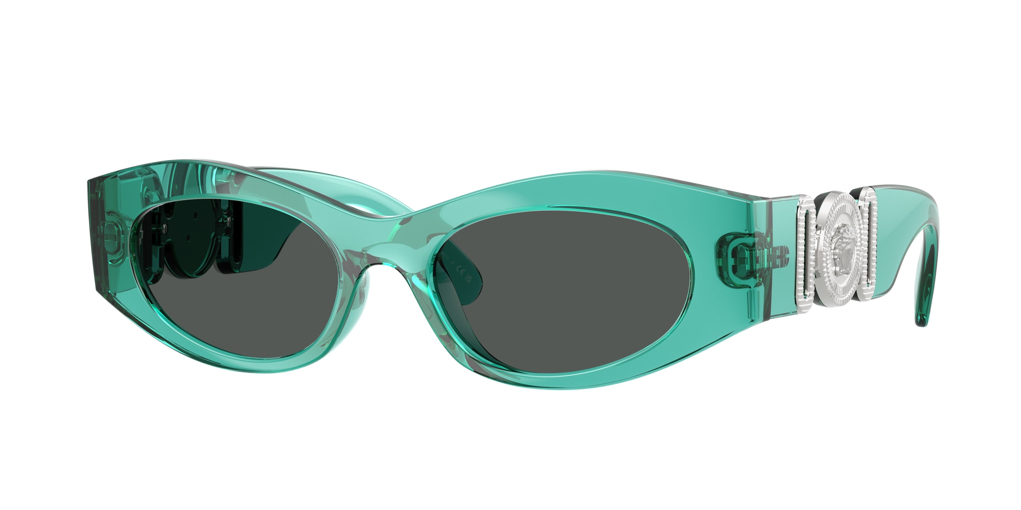 Versace VE4480U Cat Eye Sunglasses 552987-Opaline Sea Green 51-140-18 - Color Map Green