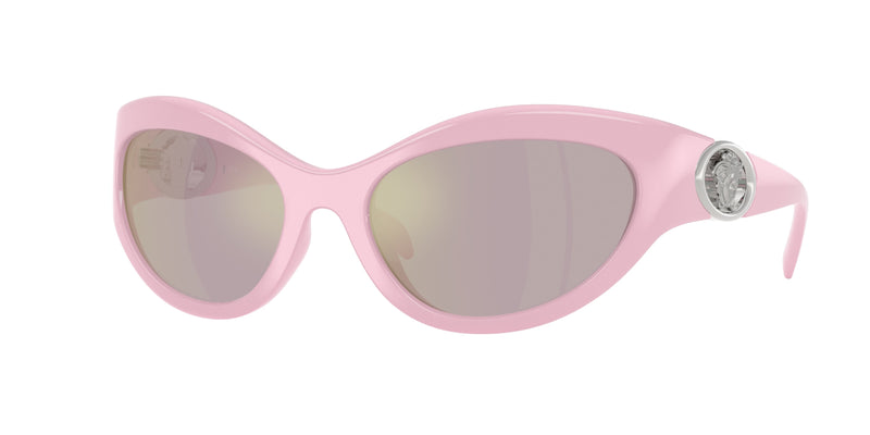 Versace VE4485 Oval Sunglasses 5521/Z-Pink 59-125-19 - Color Map Pink
