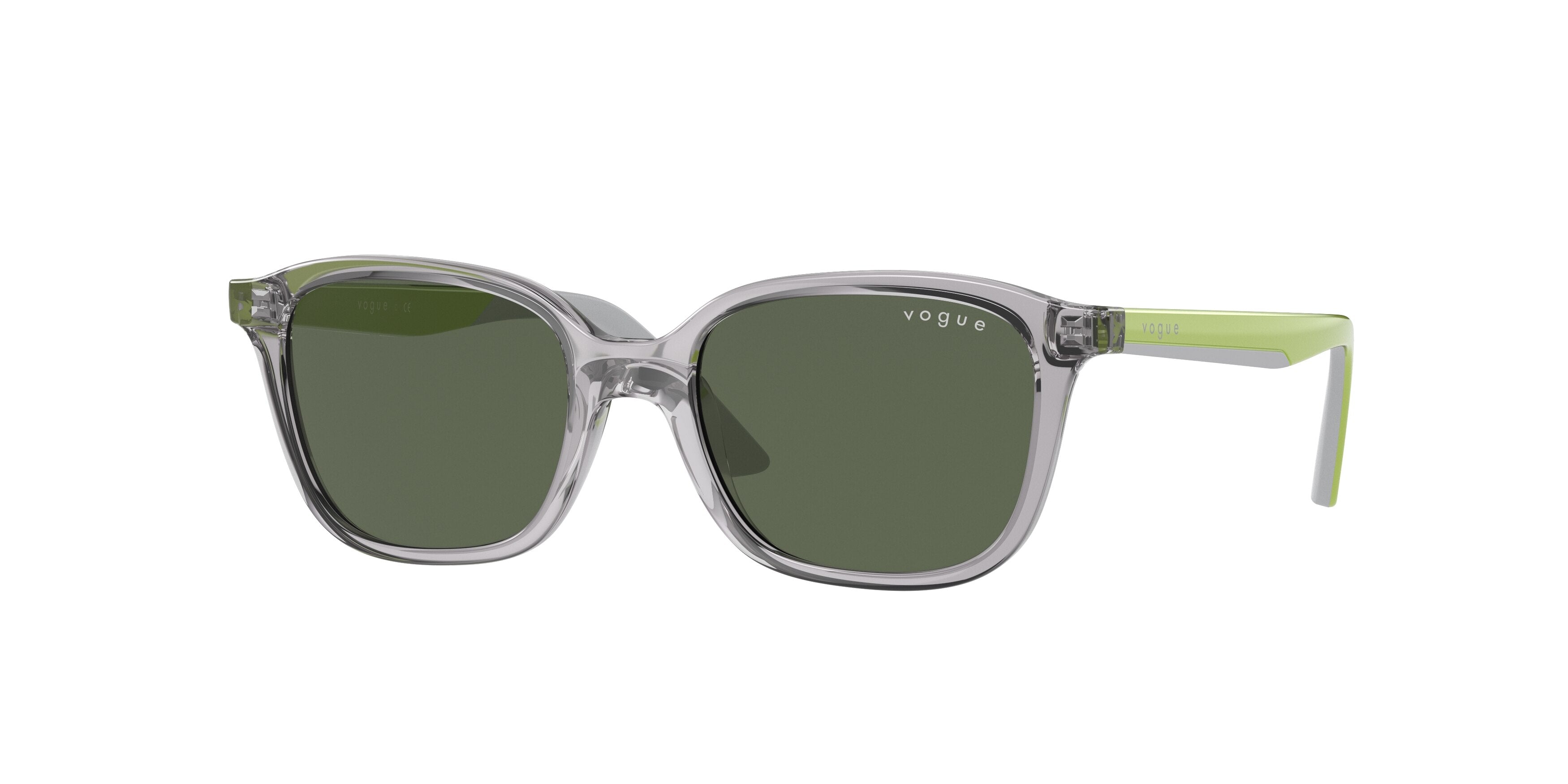 VOGUE JUNIOR SUN VJ2014 Pillow Sunglasses 290371-Transparent Grey 45-125-16 - Color Map Grey