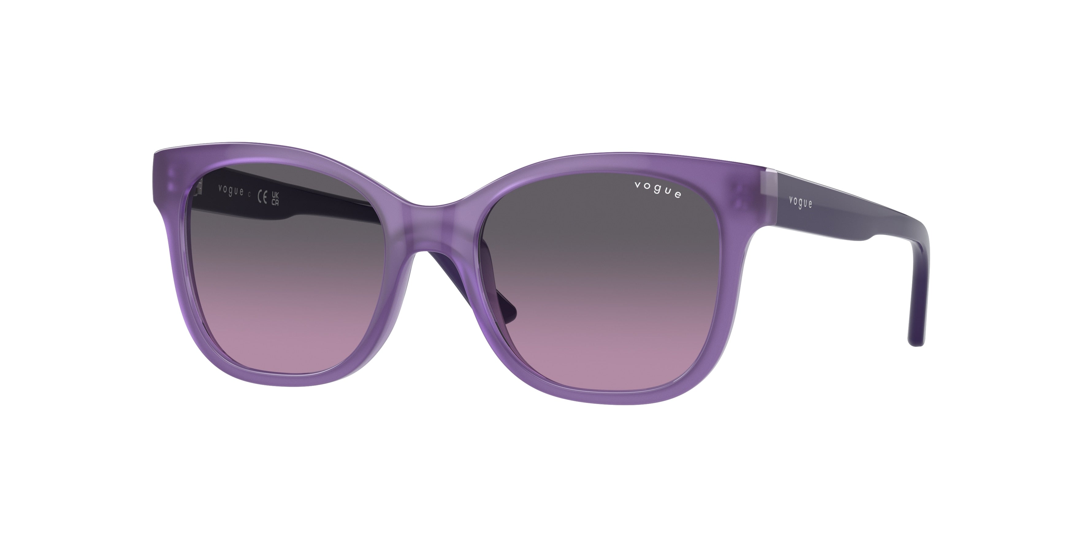 VOGUE JUNIOR SUN VJ2023 Butterfly Sunglasses 31274Q-Opal Violet 47-125-17 - Color Map Violet