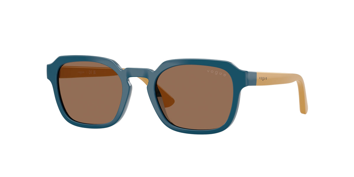 VOGUE JUNIOR SUN VJ2025 Irregular Sunglasses 319073-Full Blue 46-130-18 - Color Map Blue