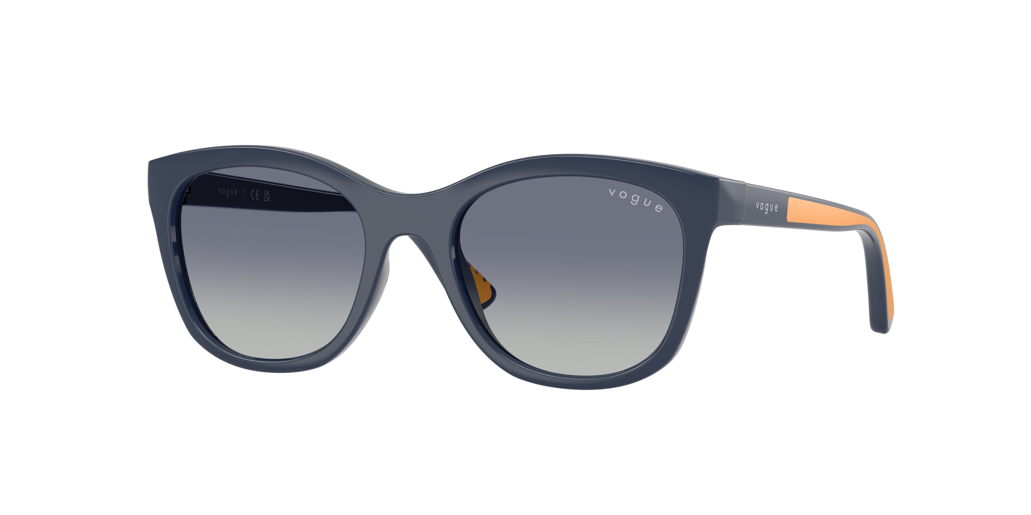 VOGUE JUNIOR SUN VJ2028 Phantos Sunglasses 32094L-Full Avion Blue 46-125-17 - Color Map Blue