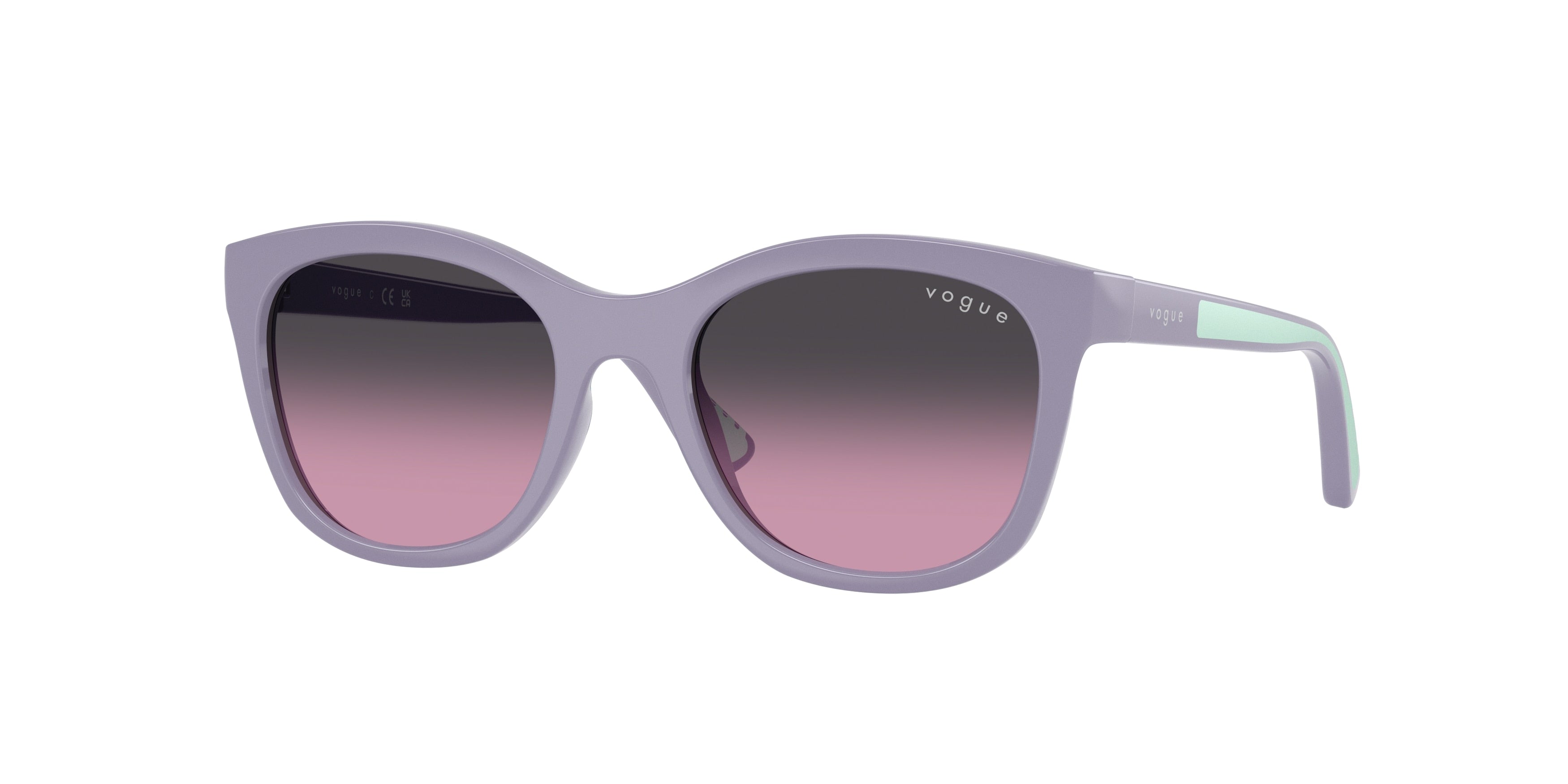 VOGUE JUNIOR SUN VJ2028 Phantos Sunglasses 32104Q-Full Lilac 46-125-17 - Color Map Violet