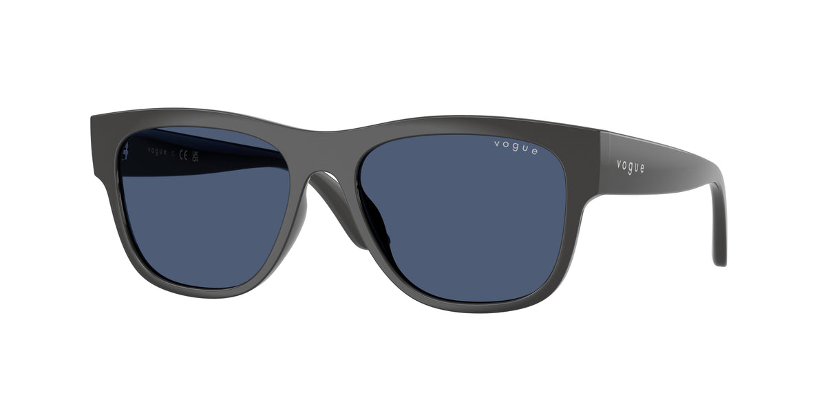 VOGUE JUNIOR SUN VJ2030 Pillow Sunglasses 321280-Full Dark Grey 52-134-16 - Color Map Grey