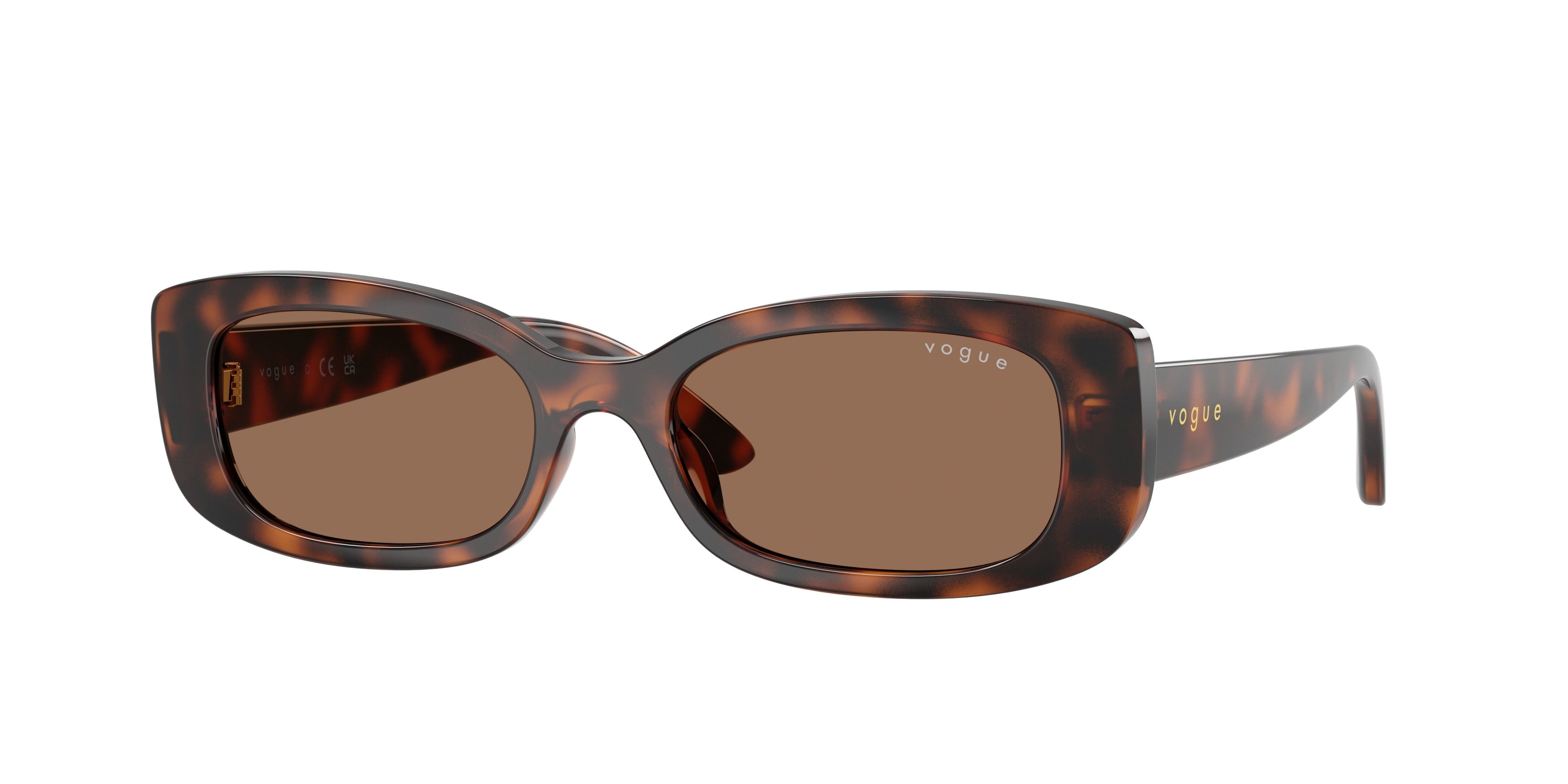 VOGUE JUNIOR SUN VJ2031 Pillow Sunglasses 271873-Total Dark Havana 51-134-17 - Color Map Brown