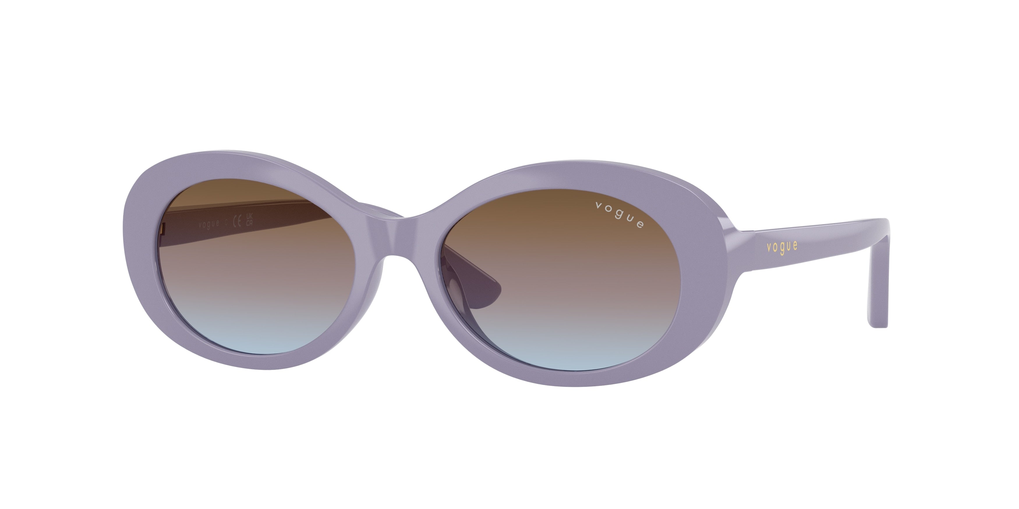VOGUE JUNIOR SUN VJ2032 Oval Sunglasses 321048-Full Lilac 49-130-16 - Color Map Violet