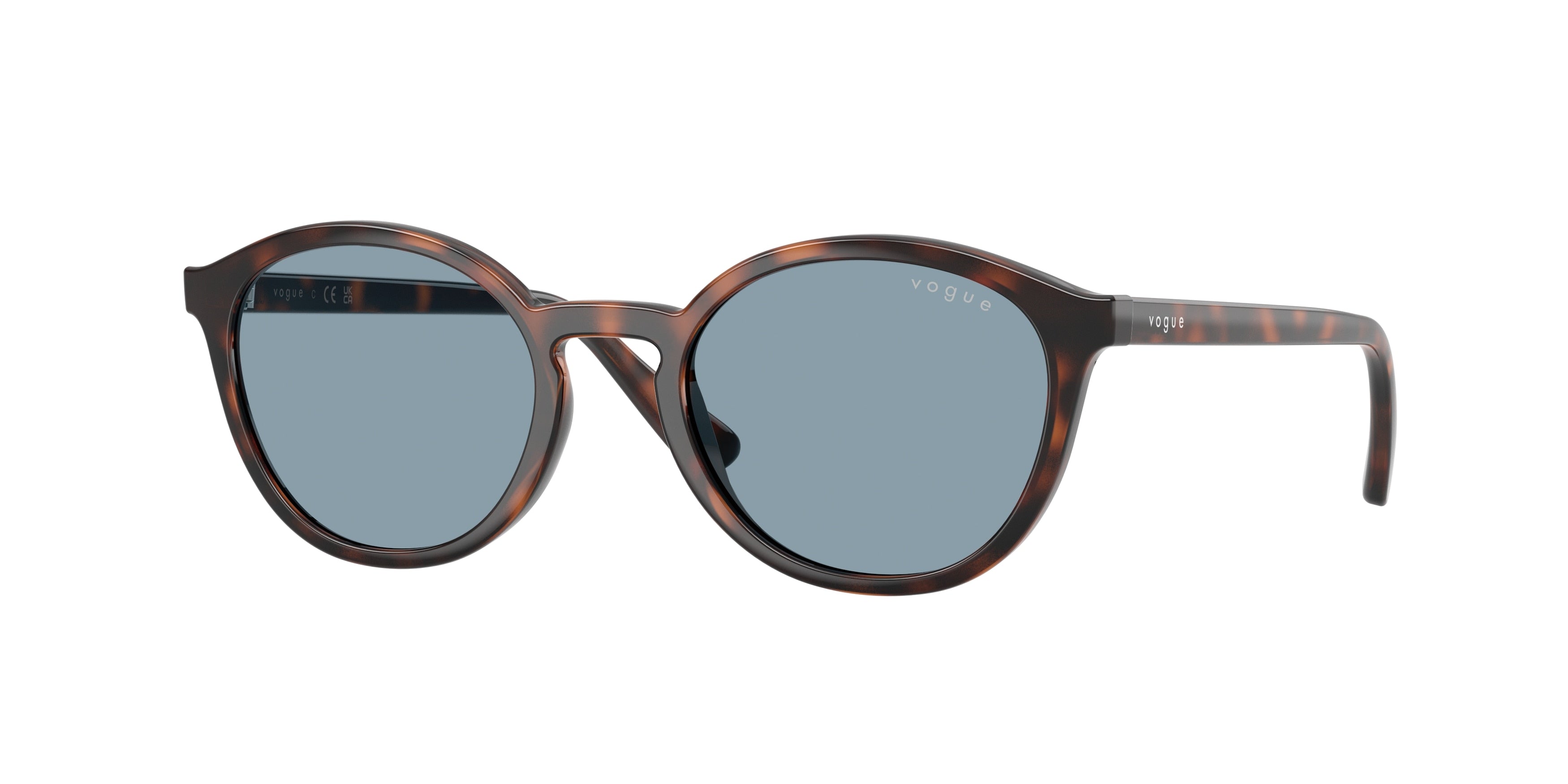VOGUE JUNIOR SUN VJ2033 Phantos Sunglasses 271880-Total Dark Havana 48-135-19 - Color Map Brown