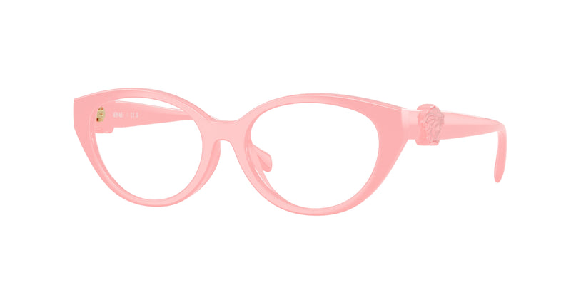 Versace Kids VK3010U Cat Eye Eyeglasses 5452-Pink 48-130-15 - Color Map Pink