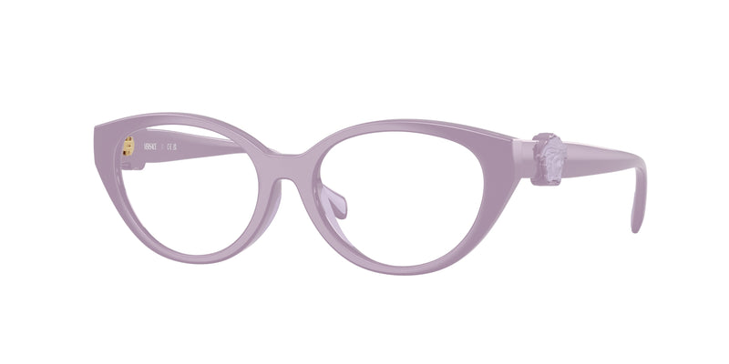 Versace Kids VK3010U Cat Eye Eyeglasses 5526-Lilac 48-130-15 - Color Map Violet