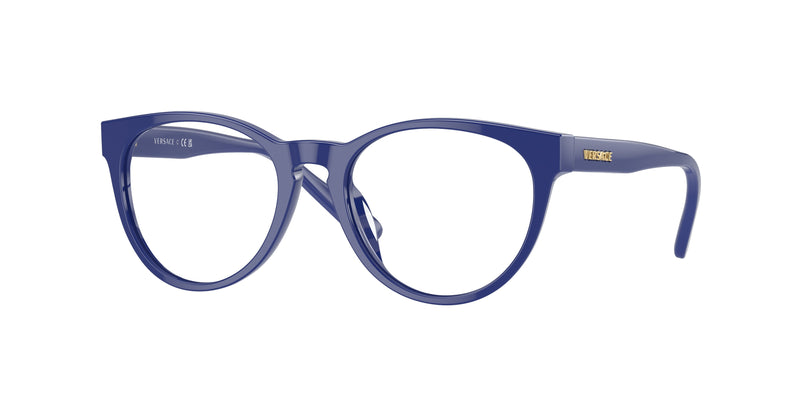 Versace Kids VK3321U Phantos Eyeglasses 5294-Blue 48-130-17 - Color Map Blue