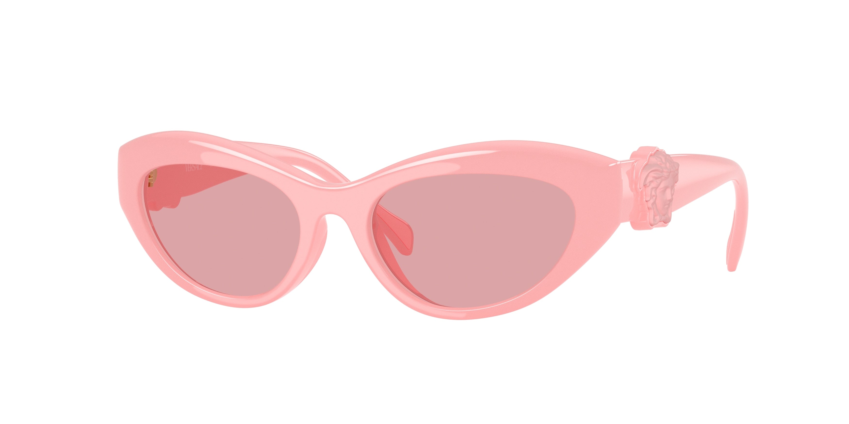 Versace Kids VK4005U Cat Eye Sunglasses 545284-Pink 49-130-16 - Color Map Pink