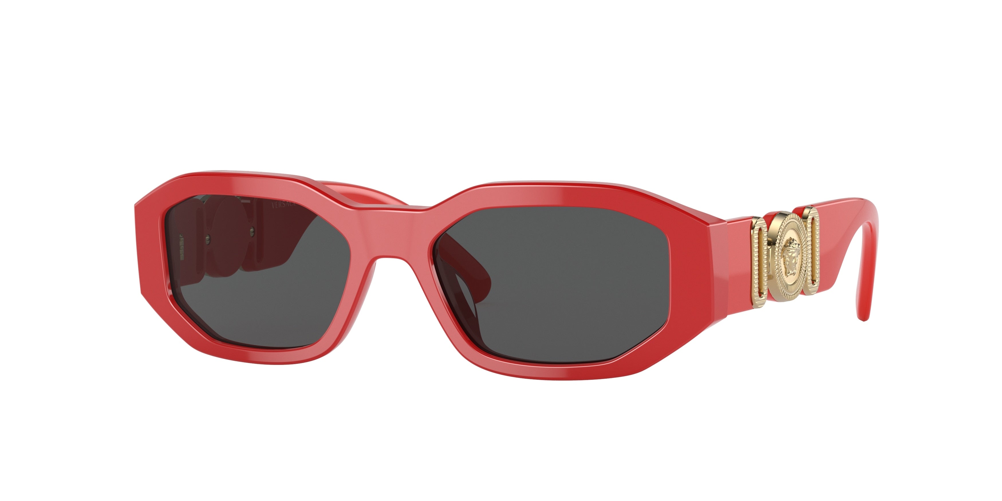 Versace Kids VK4429U Irregular Sunglasses 506587-Red 48-130-16 - Color Map Red
