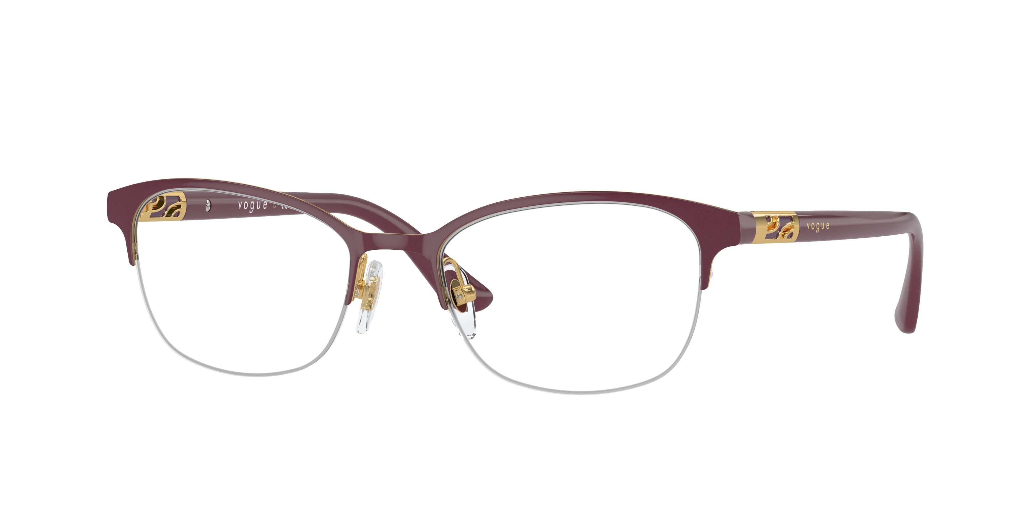 Vogue VO4067 Pillow Eyeglasses 5060-Violet 53-140-18 - Color Map Violet