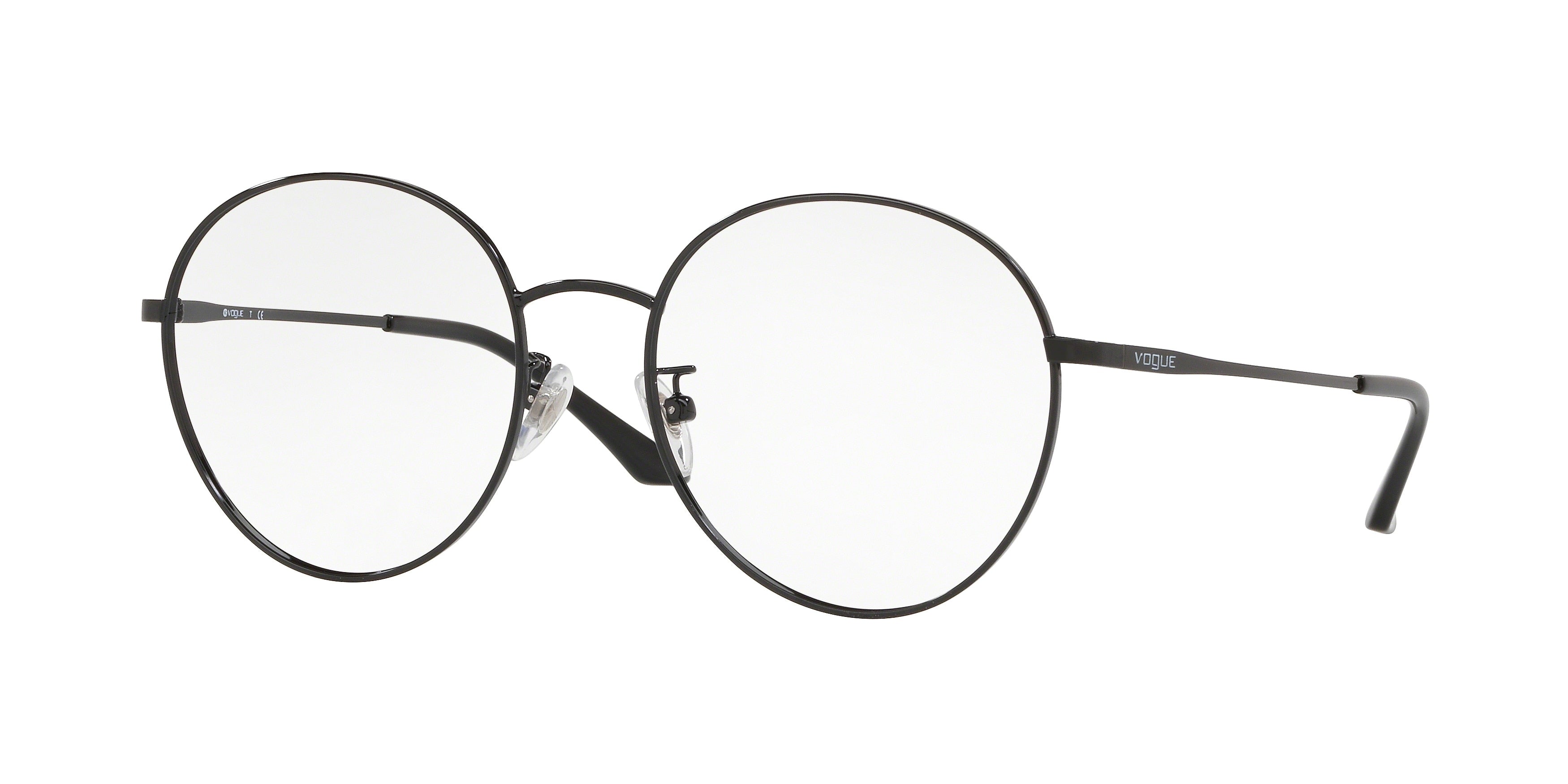Vogue VO4123D Phantos Eyeglasses 352-Black 53-140-18 - Color Map Black