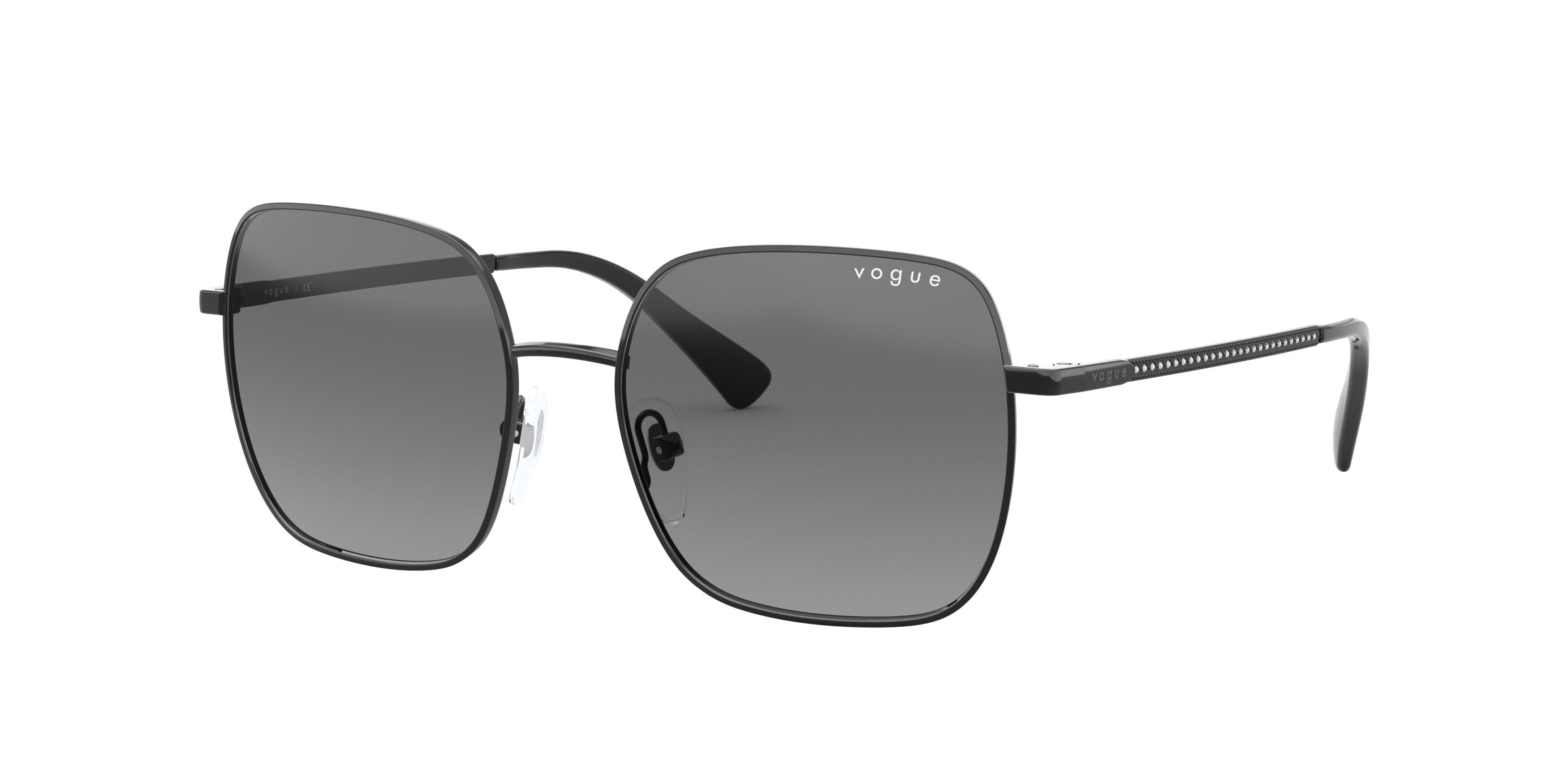 Vogue VO4175SB Square Sunglasses 352/11-Black 53-135-17 - Color Map Black