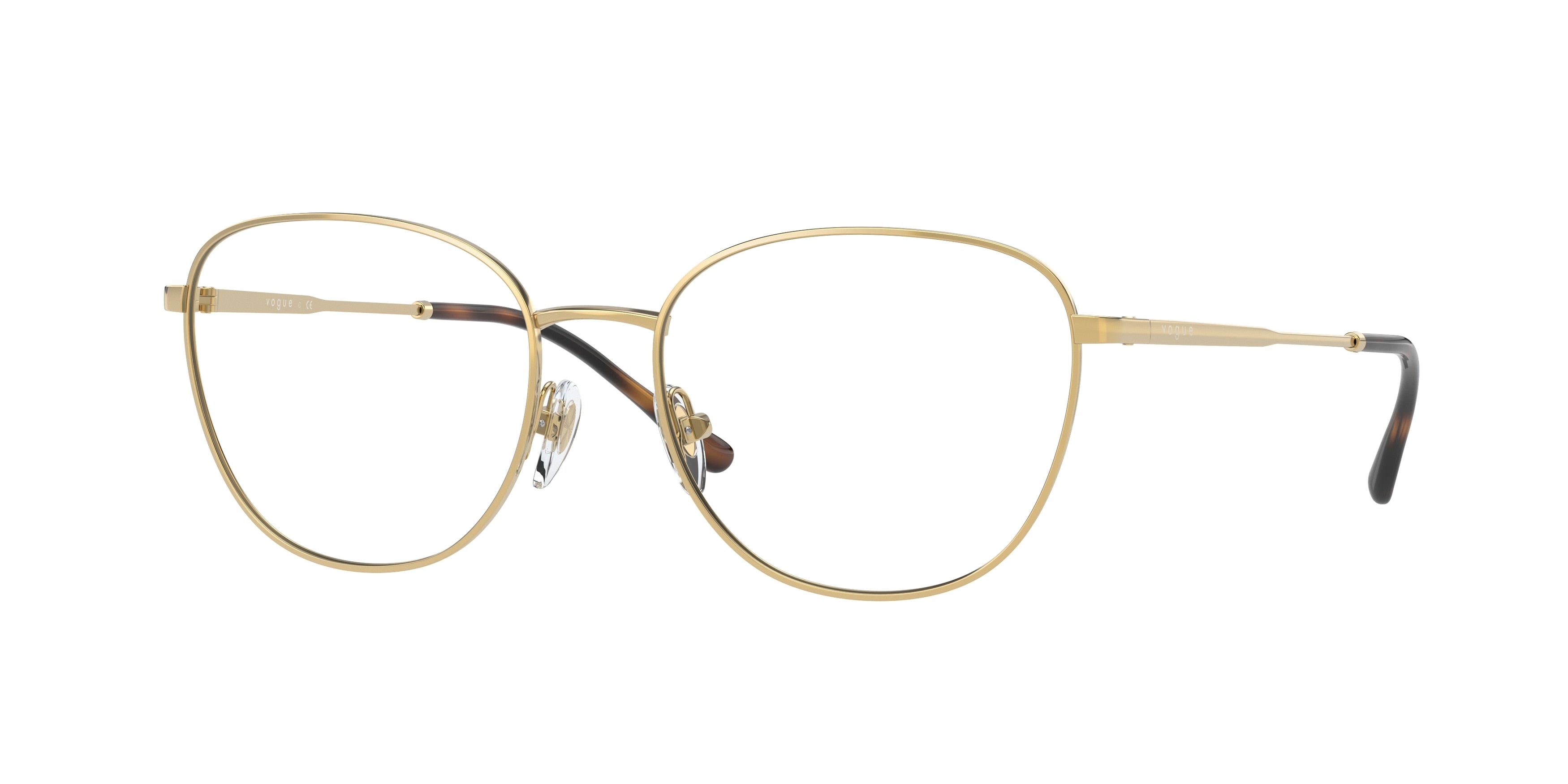Vogue VO4231 Butterfly Eyeglasses 280-Gold 53-135-17 - Color Map Gold