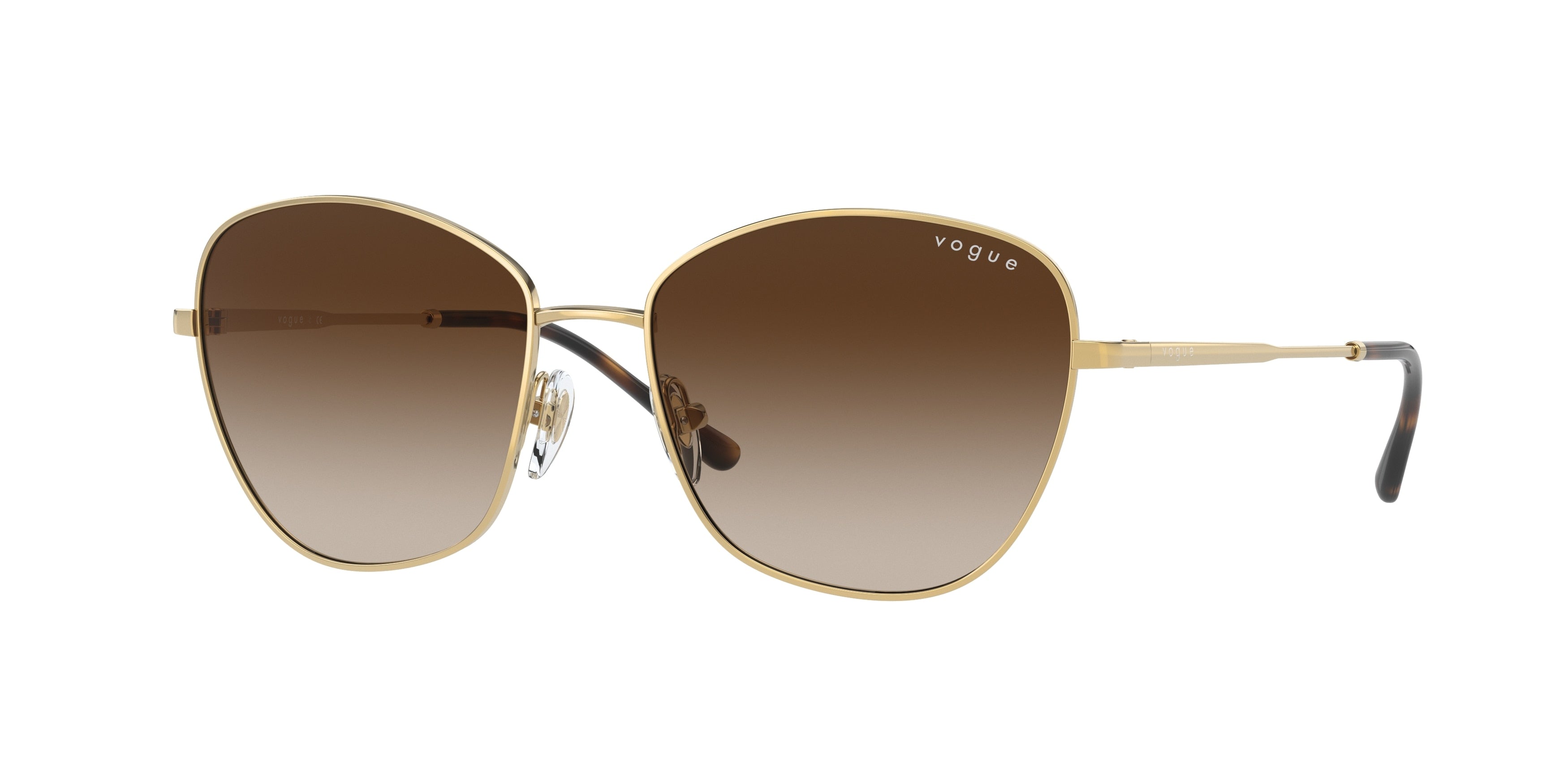 Vogue VO4232S Butterfly Sunglasses 280/13-Gold 53-135-16 - Color Map Gold
