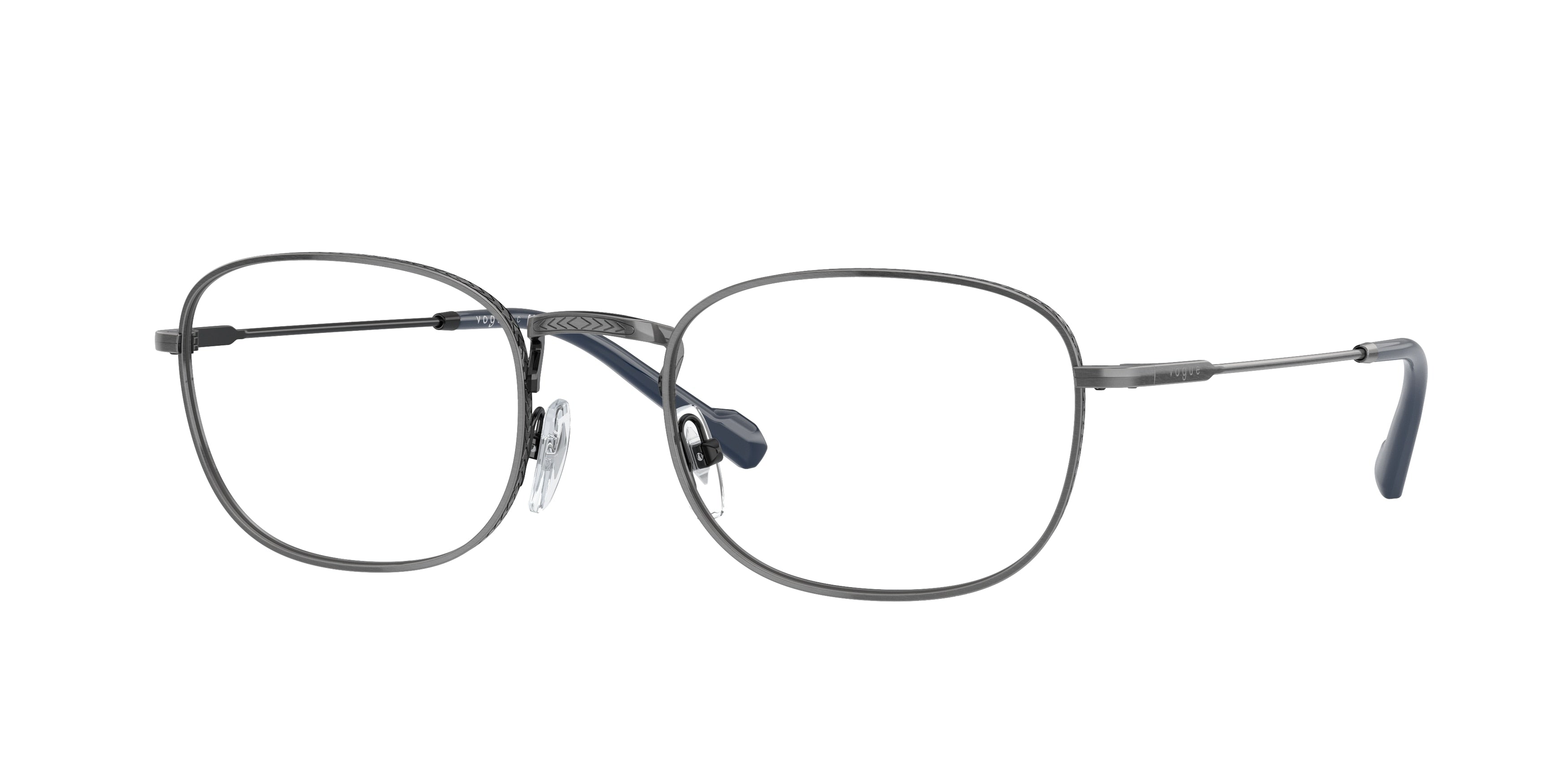 Vogue VO4275 Pillow Eyeglasses 5136-Silver Antique 54-145-20 - Color Map Silver