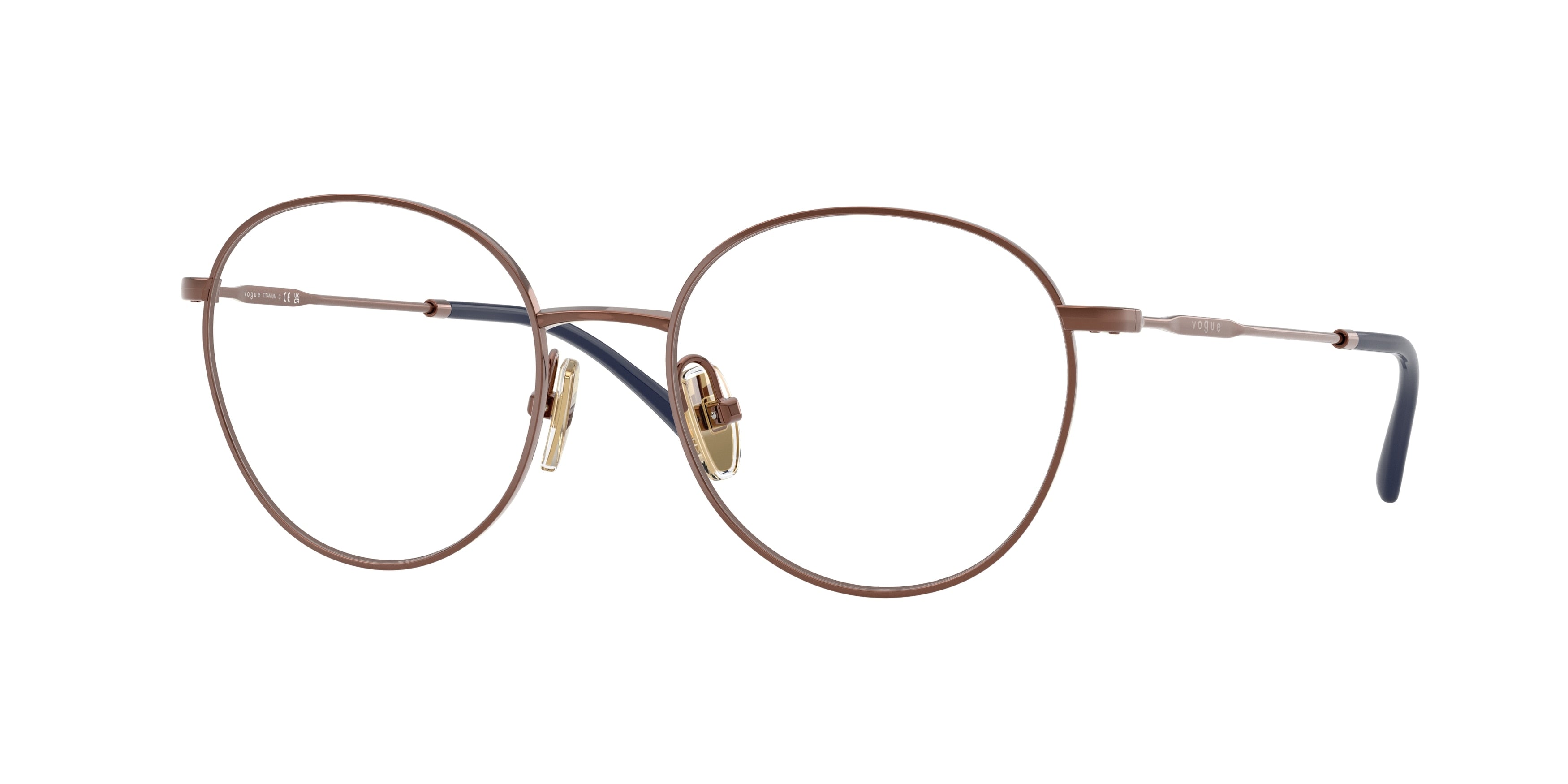 Vogue VO4280T Phantos Eyeglasses 5212-Copper 51-140-18 - Color Map Copper